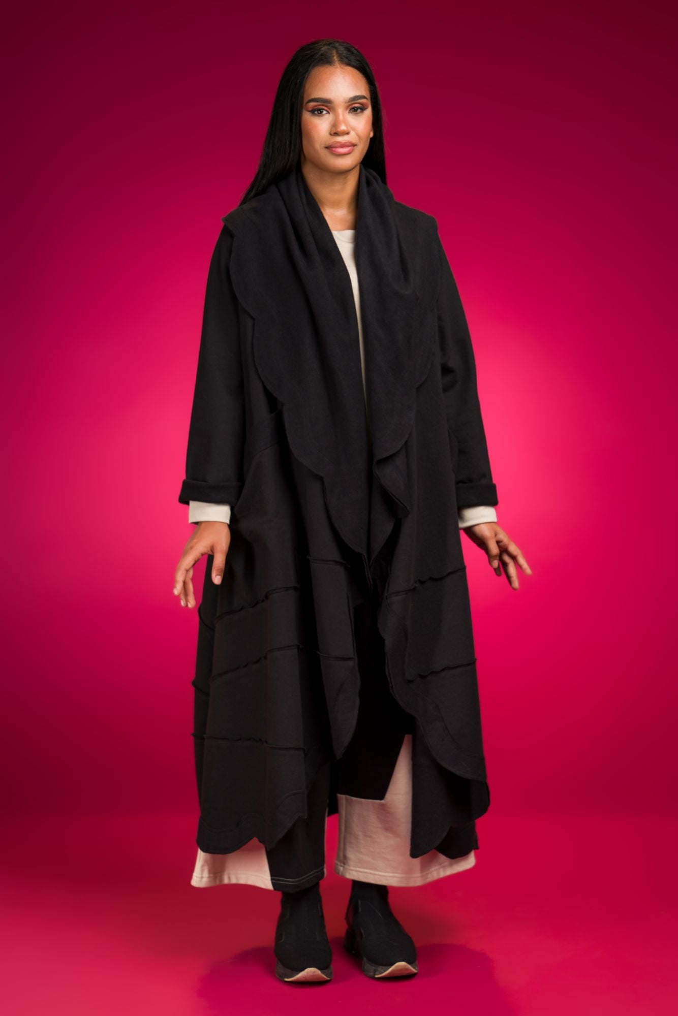 GHUNGROO Cappotto caldo cotone felpato