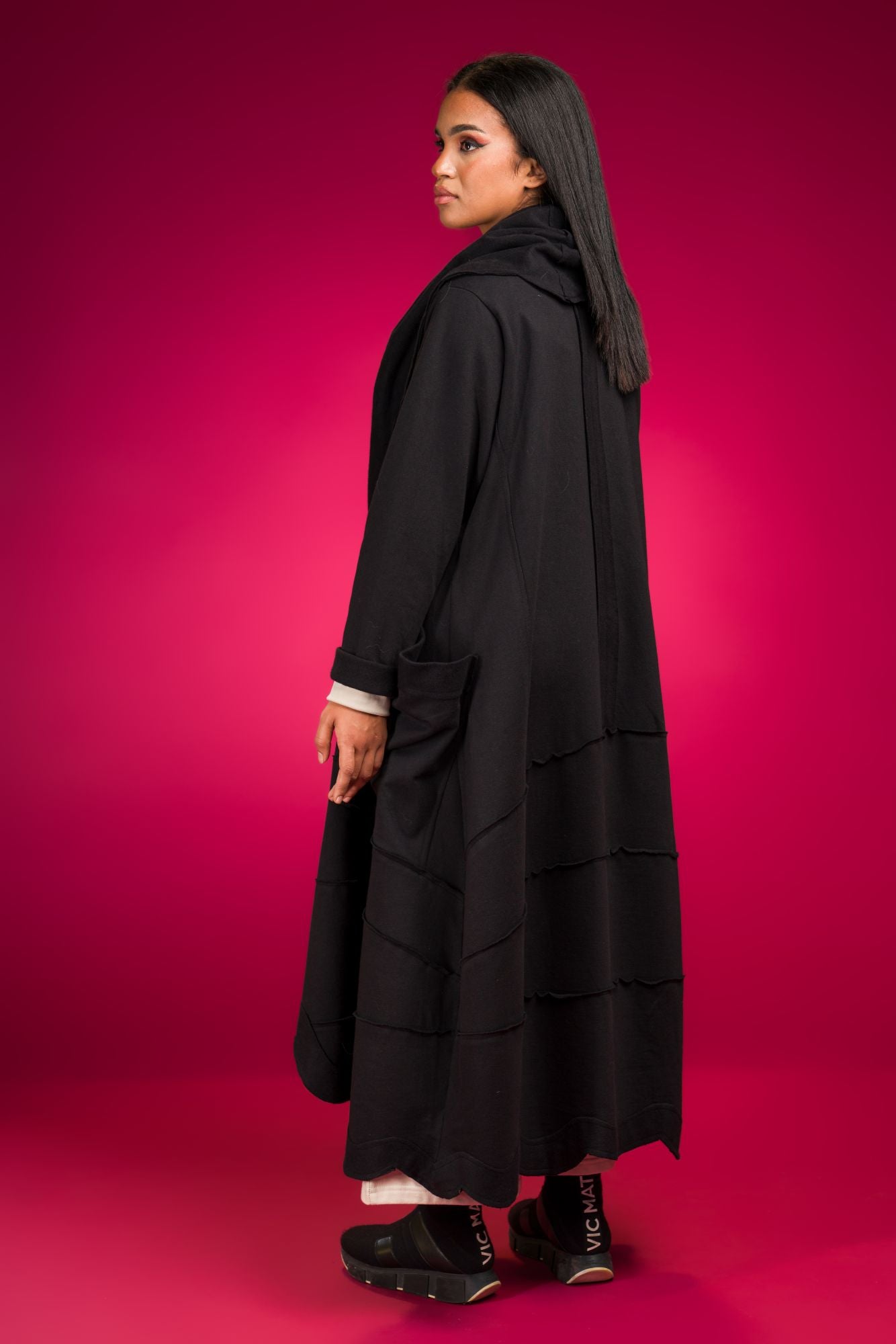 GHUNGROO Cappotto caldo cotone felpato