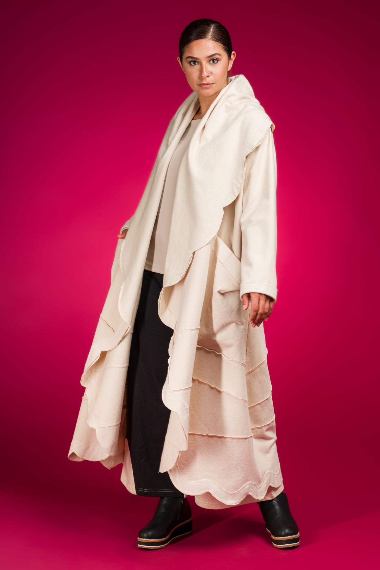 GHUNGROO Cappotto caldo cotone felpato