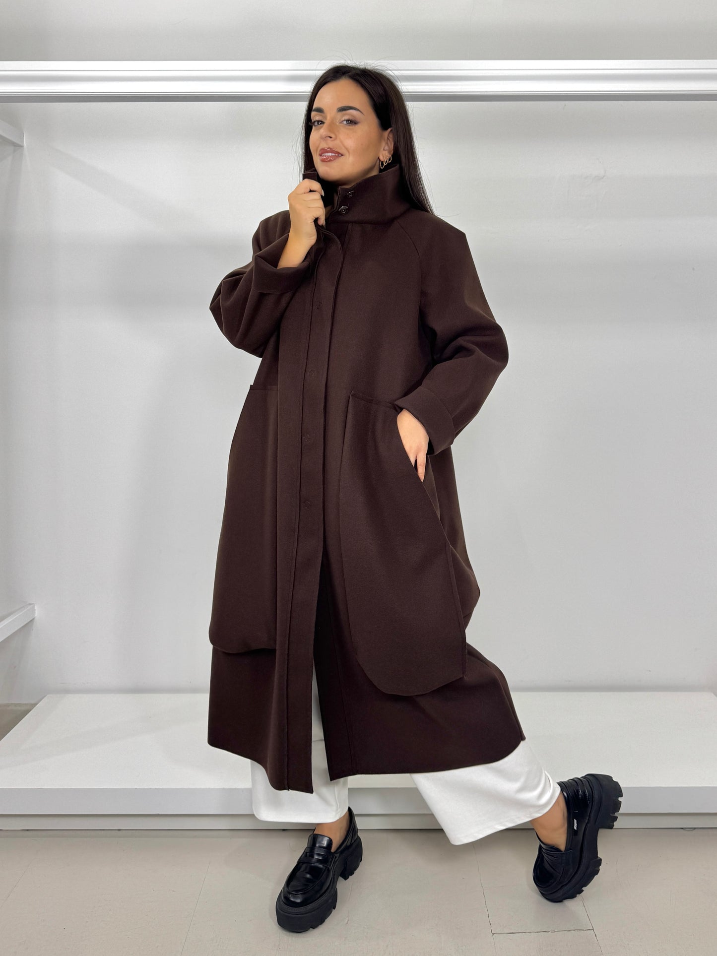 Cappotto ovetto panno