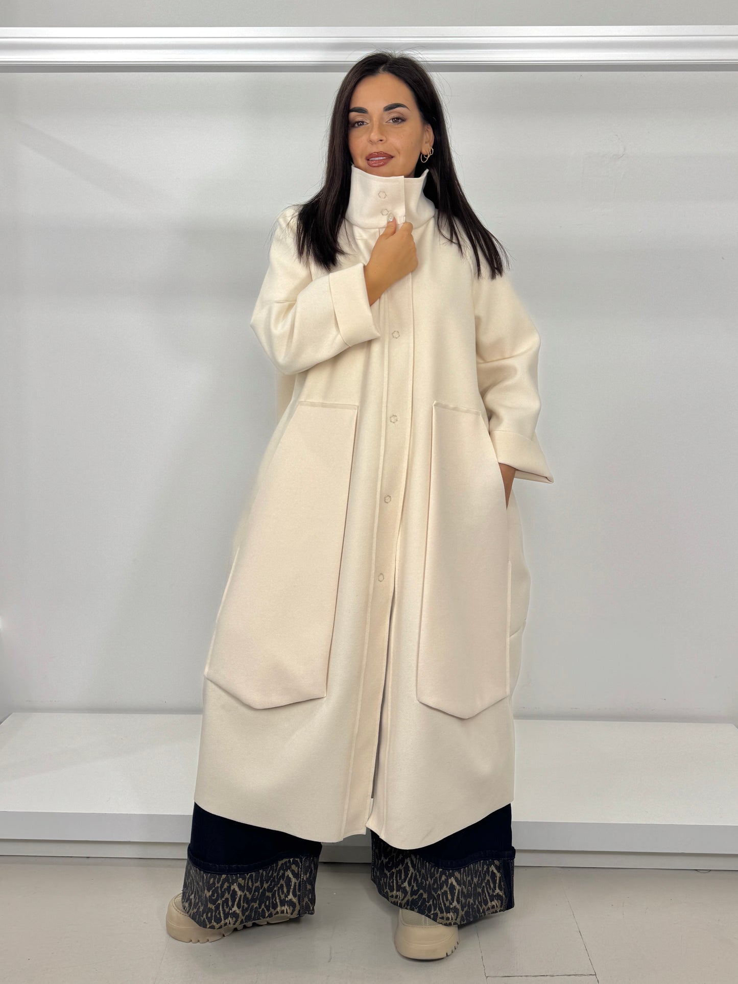Cappotto ovetto panno