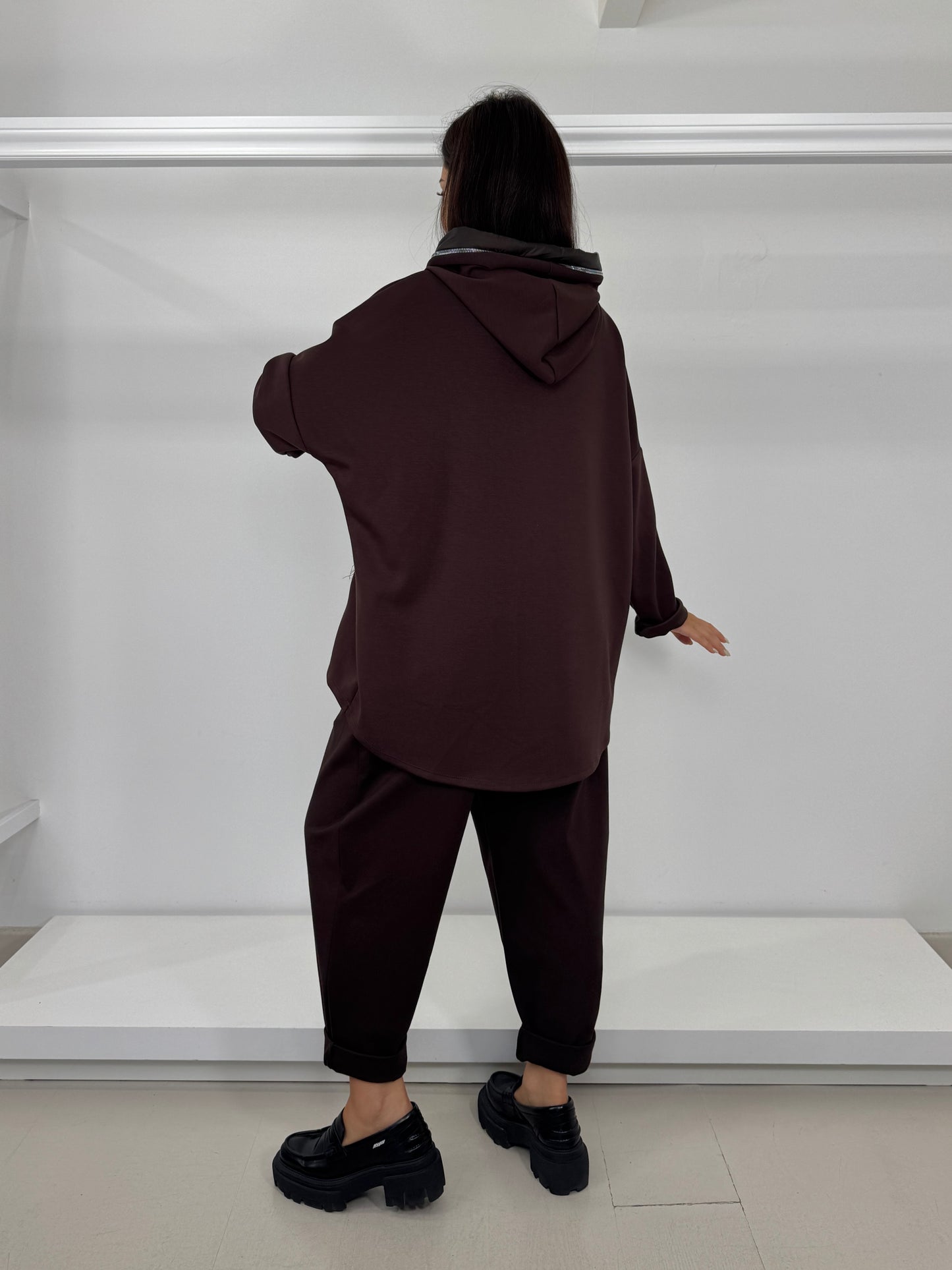 Maglia neoprene con cappuccio