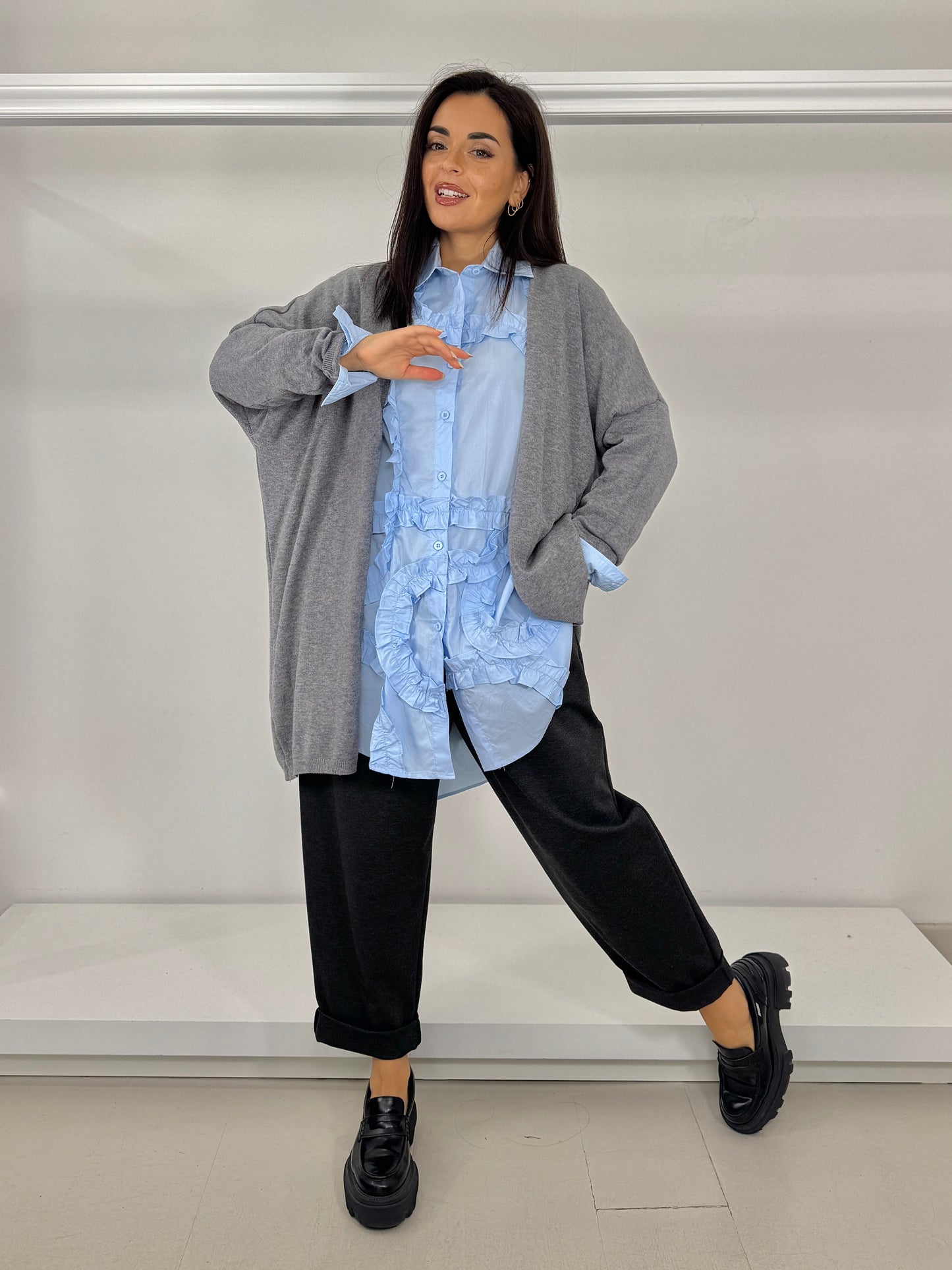 Camicia applicazione frappa