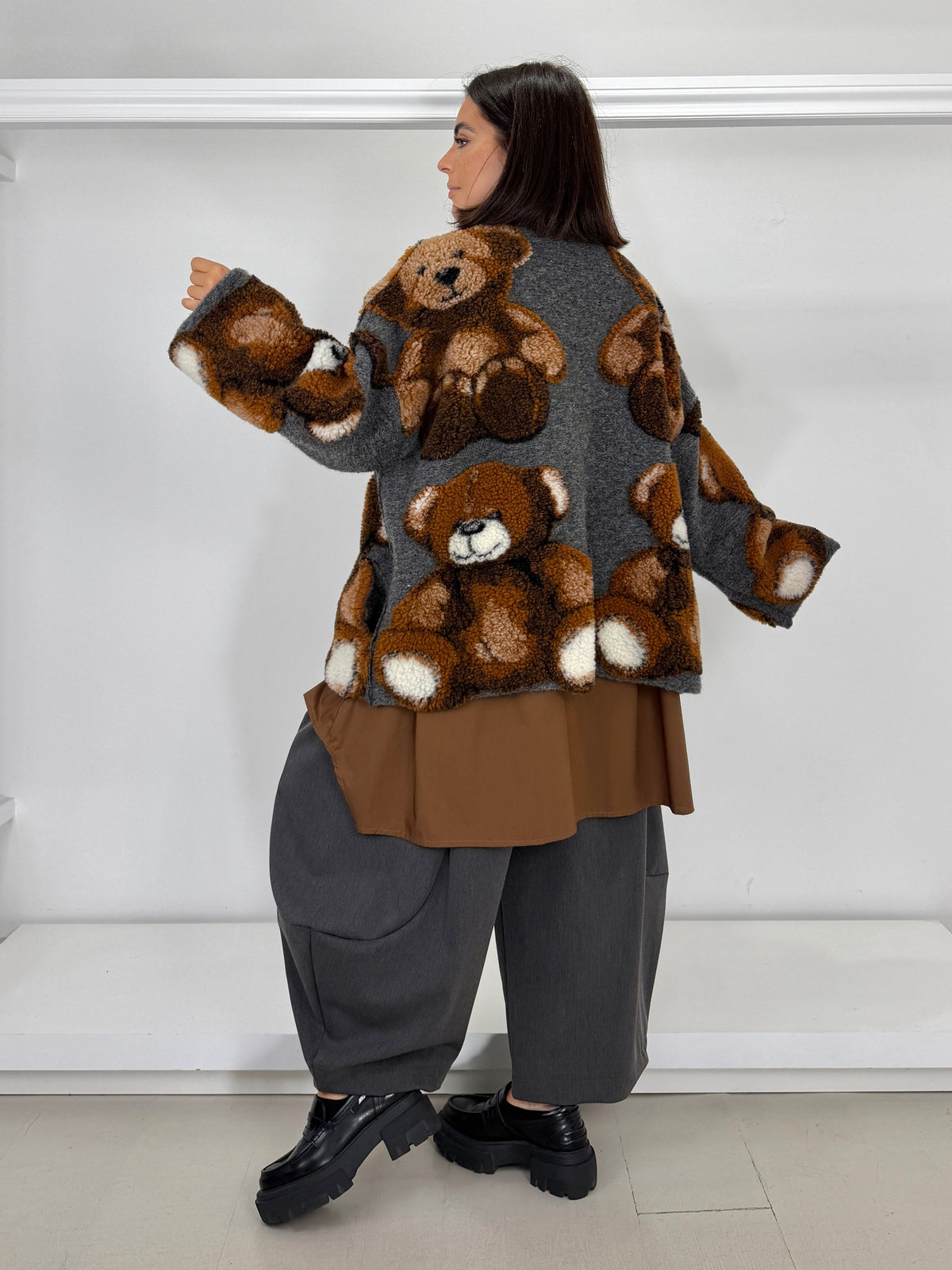 E.D. Cappottino teddy realizzato a mano