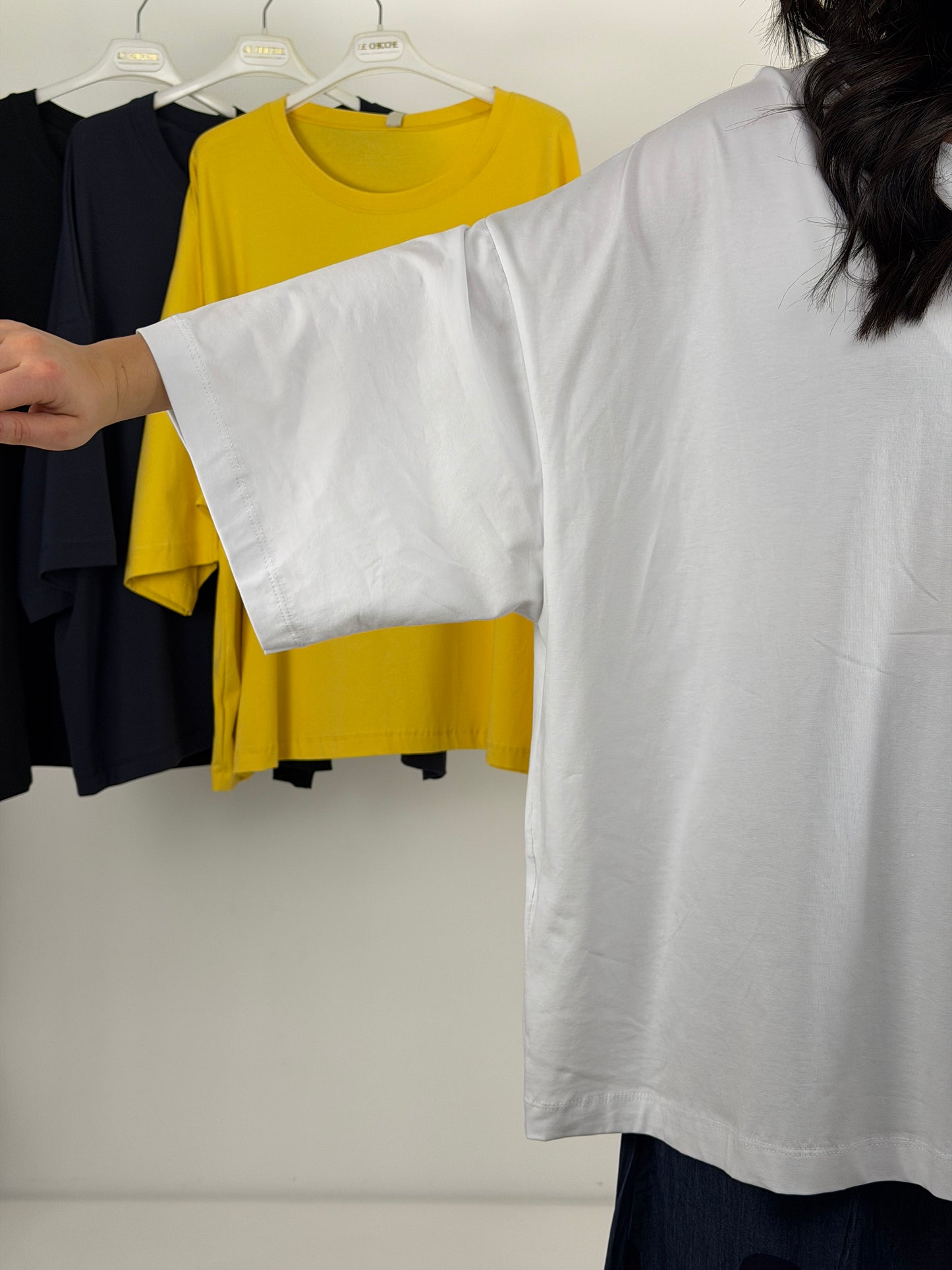 Maglia scatoletta over