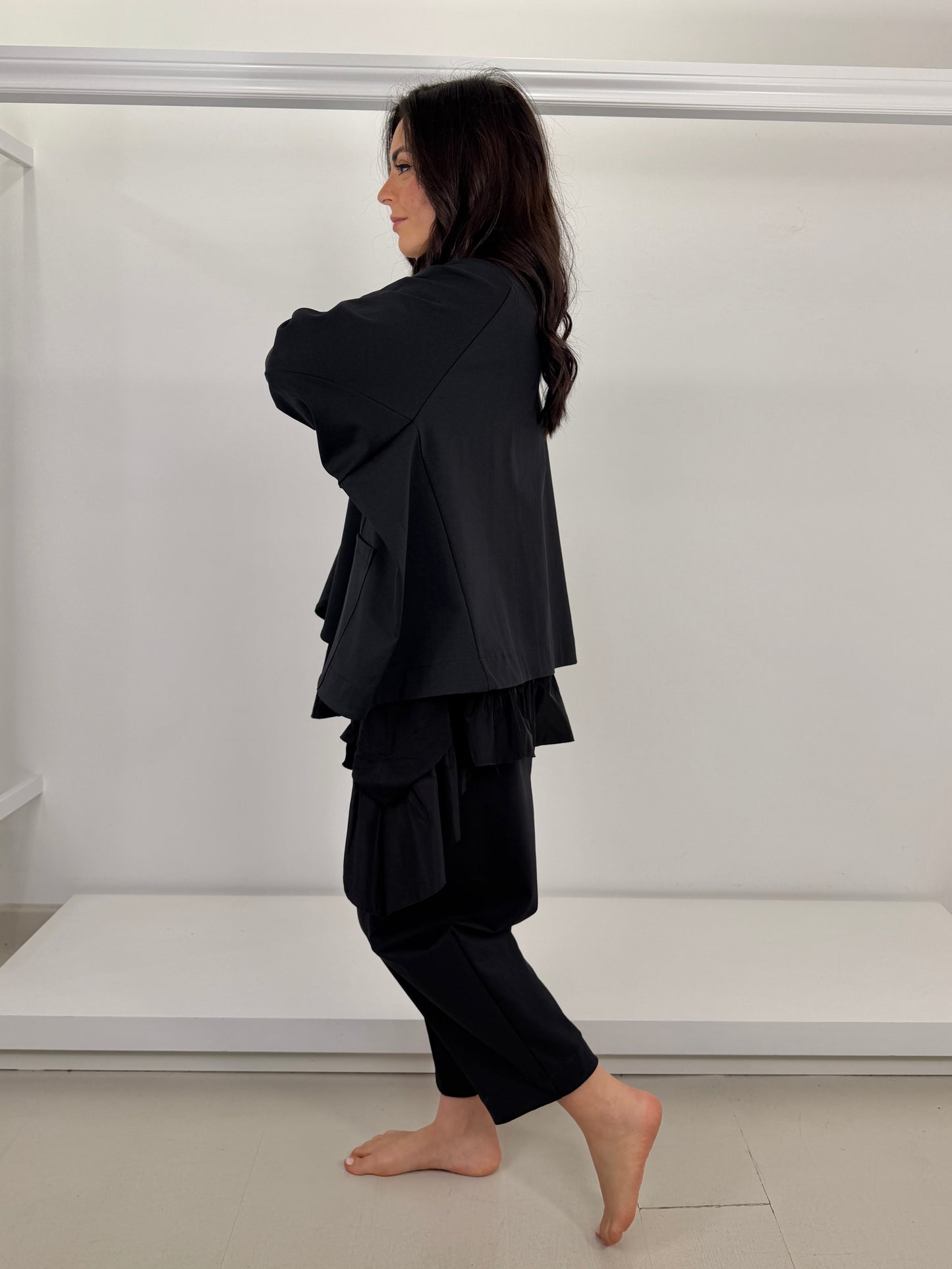 Giacca a scatoletta punto roma