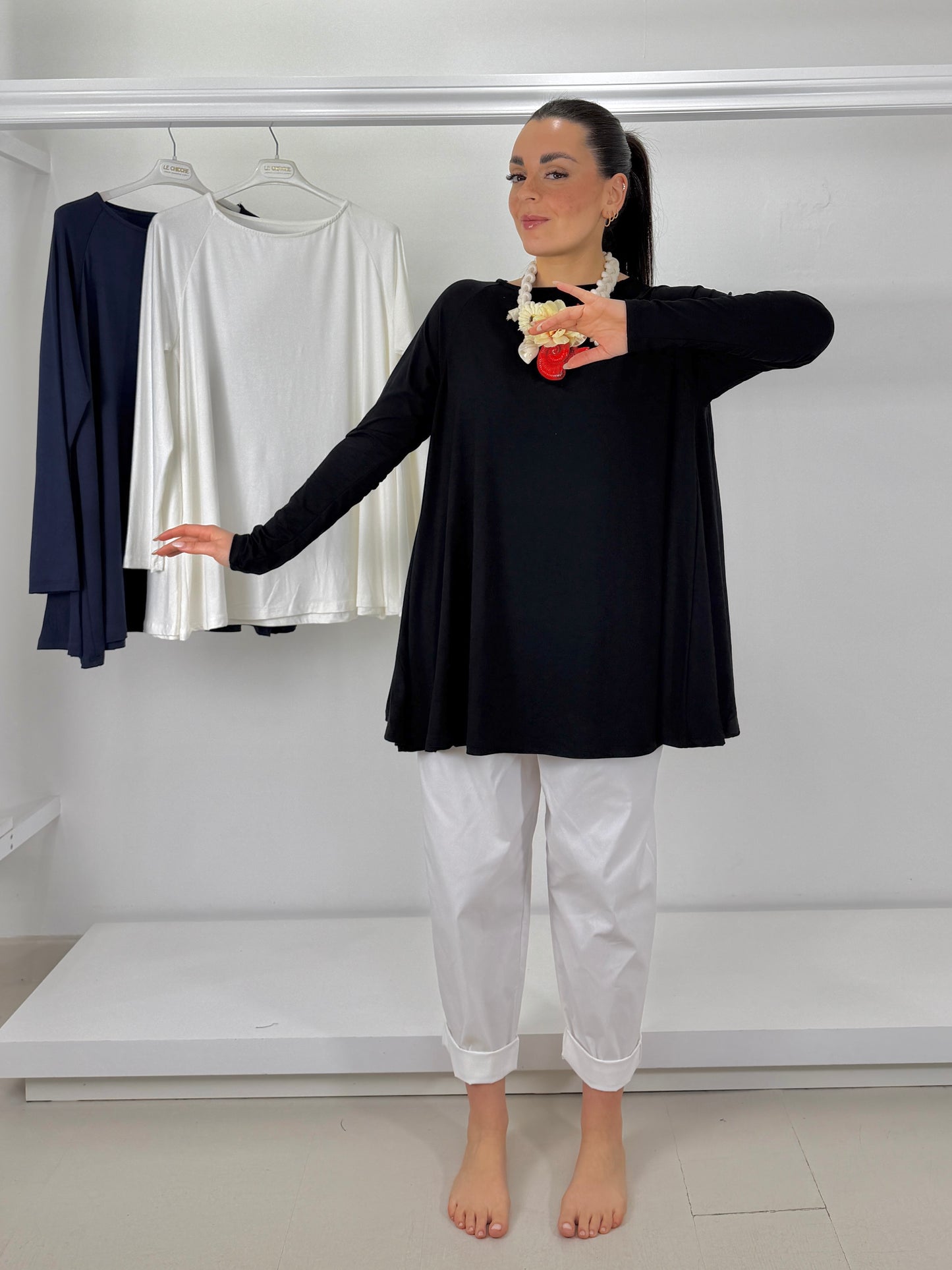 Maglia ruota tinta unita