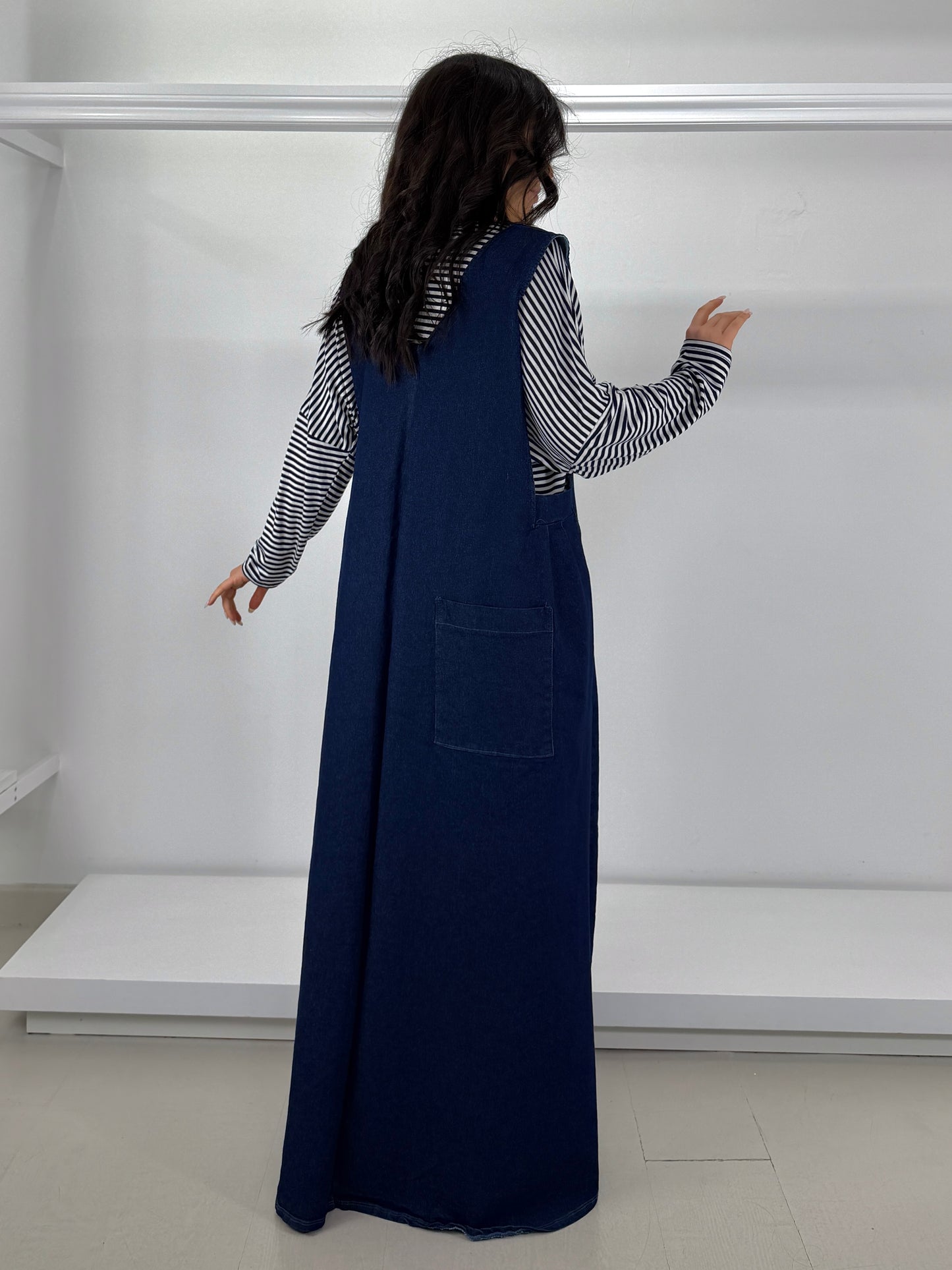 Abito salopette jeans