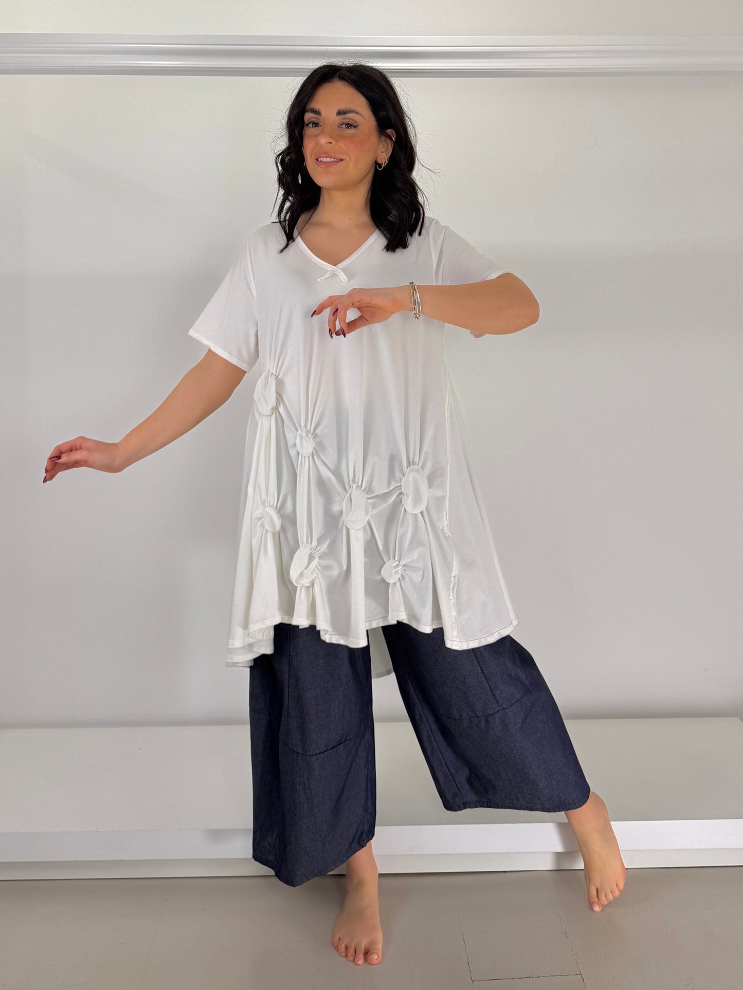 KEDZIOREK casacca con arricciature