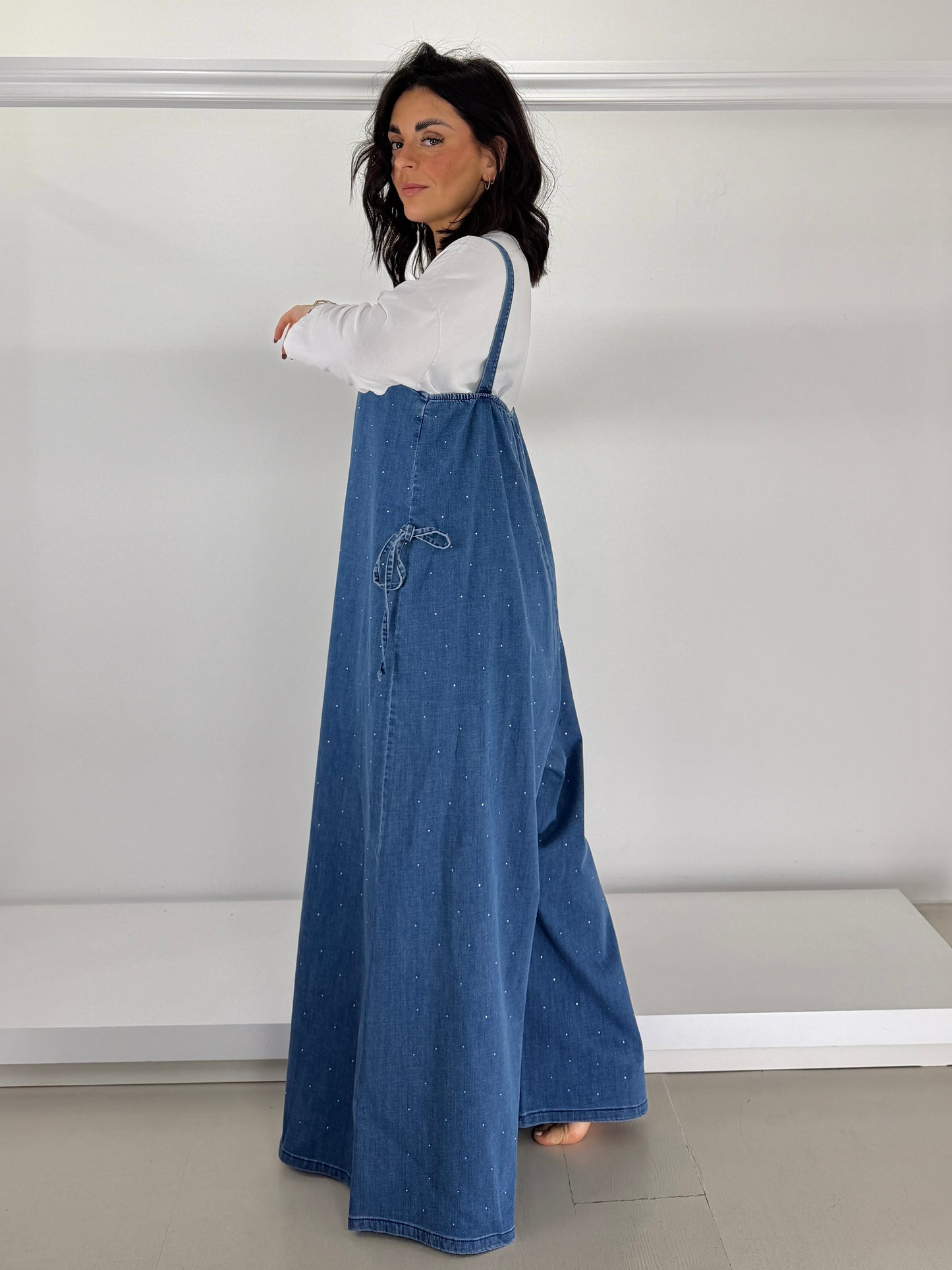 SOPHIA Salopette strass