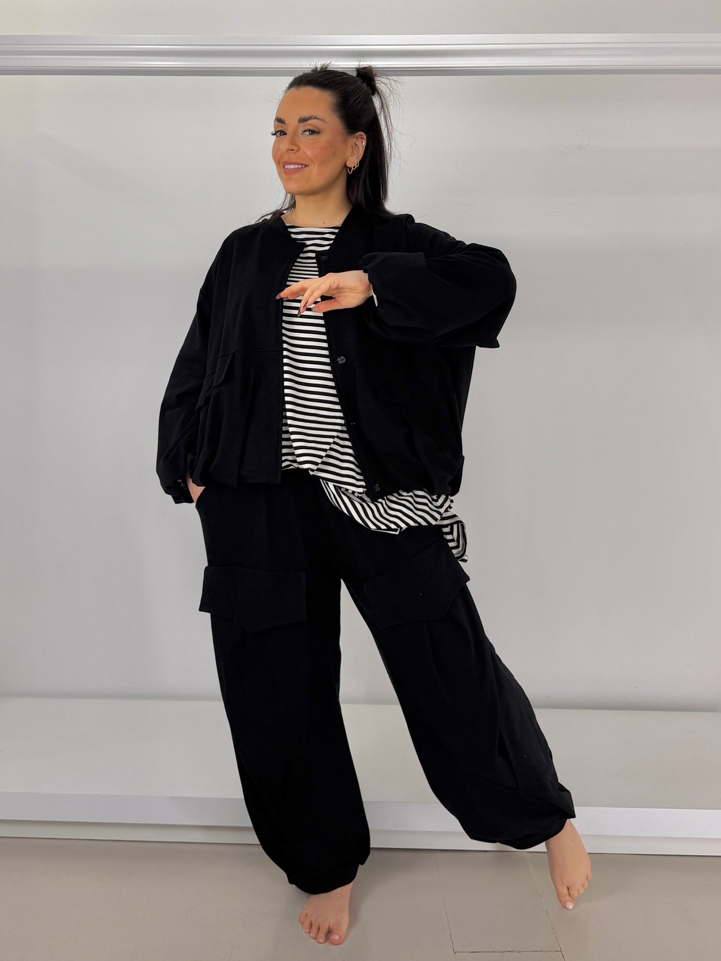 E.D. Pantalone garzato con tasconi