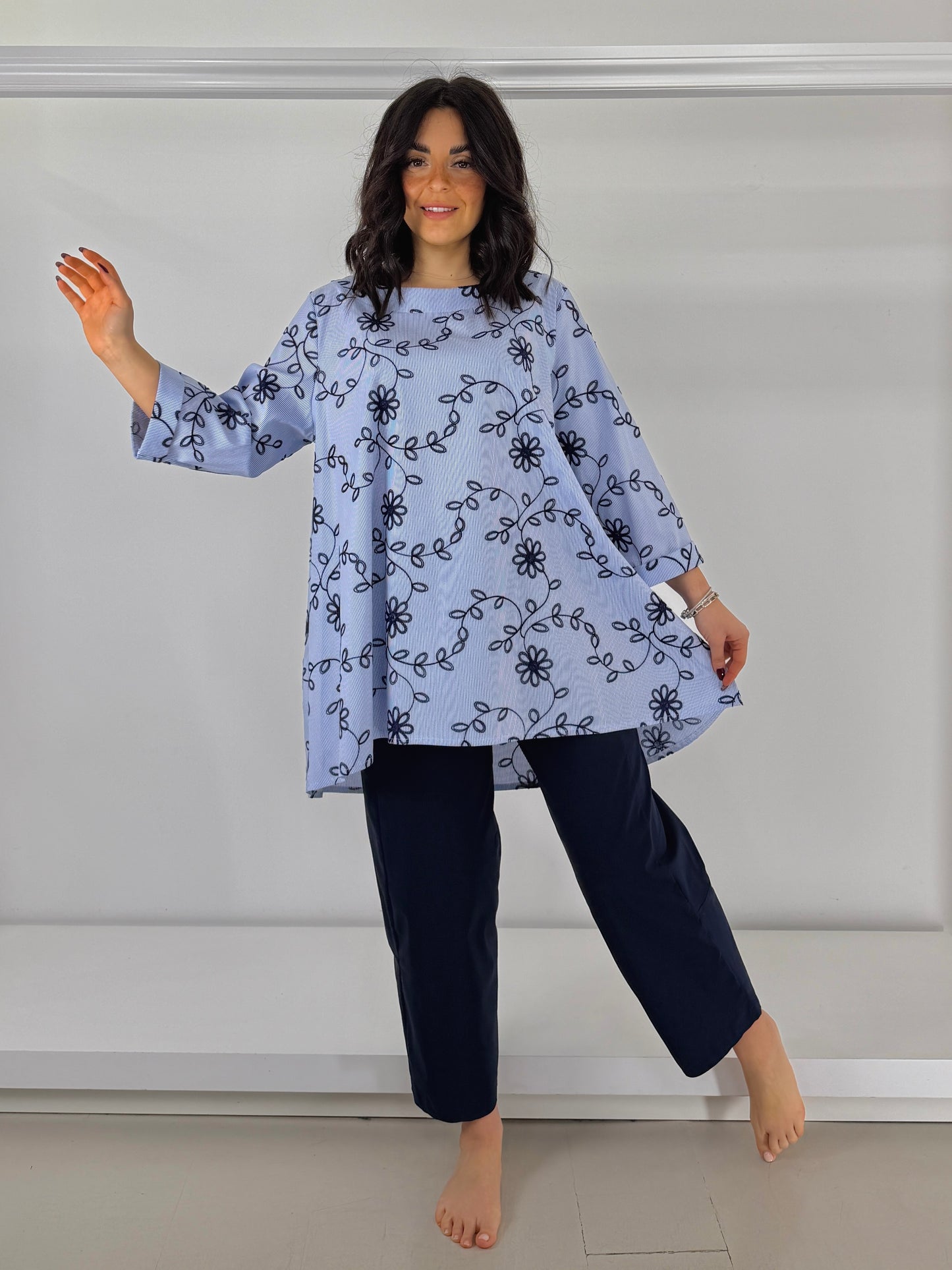 SOPHIA pantalone bengalina carota