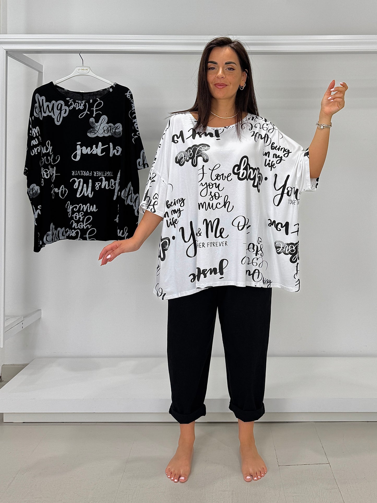 Pantalone over in cotone leggero