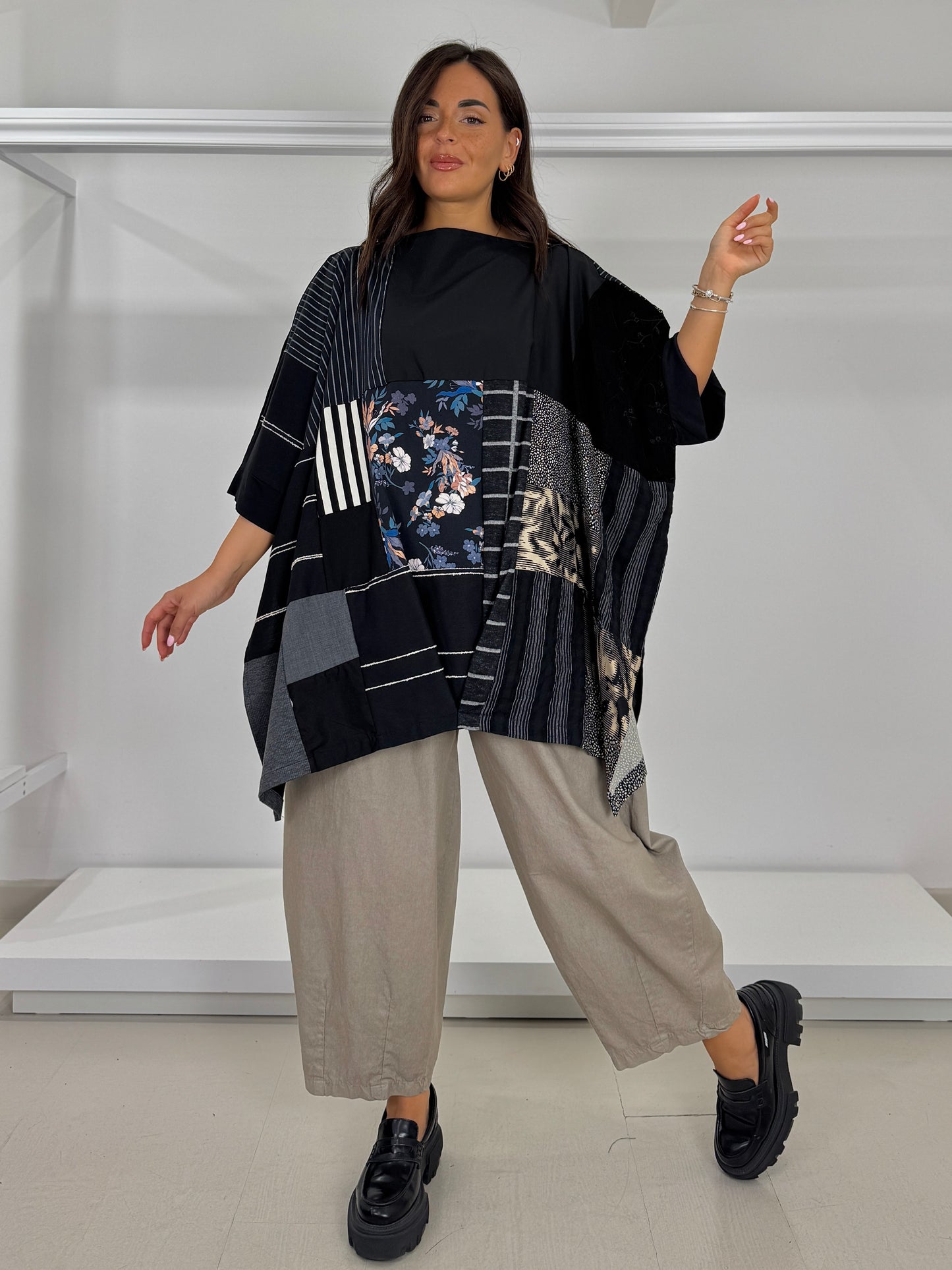 Poncho patchwork