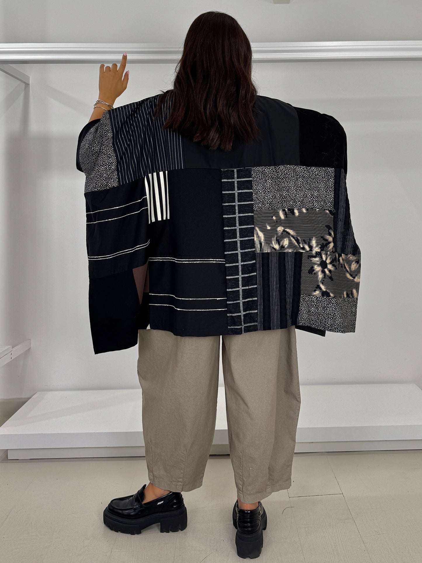 Poncho patchwork
