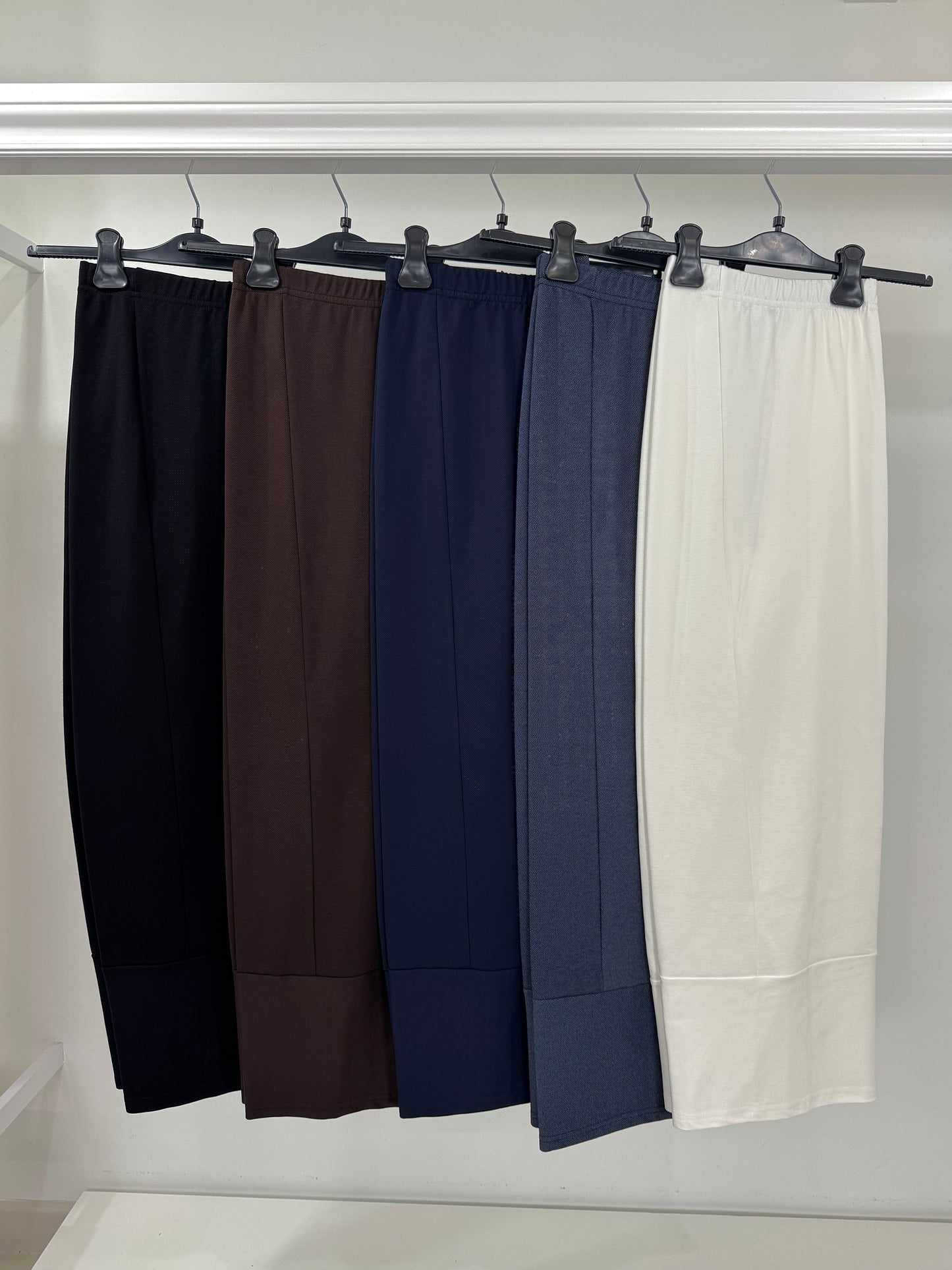 DOLCEMENTE CURVY pantalone a T misto viscosa