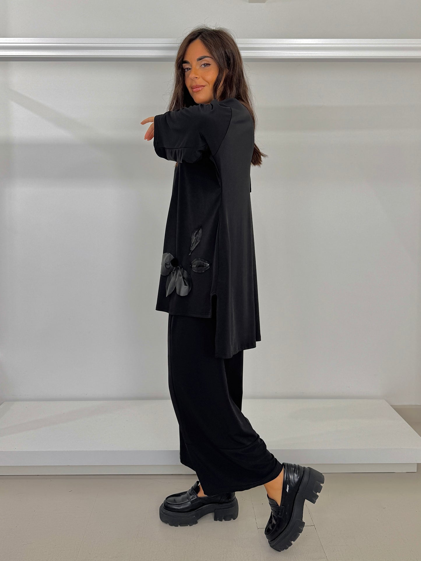 DOLCEMENTE CURVY pantalone fluido