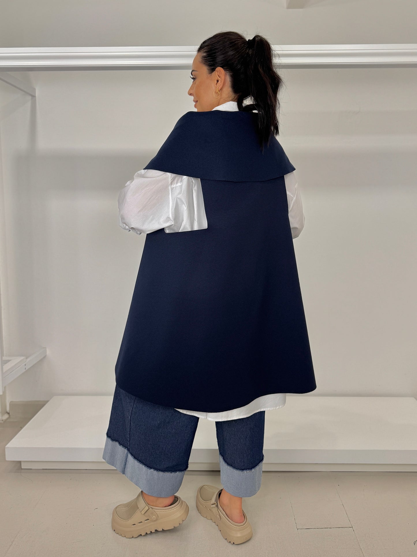 Gilet a ruota - panno