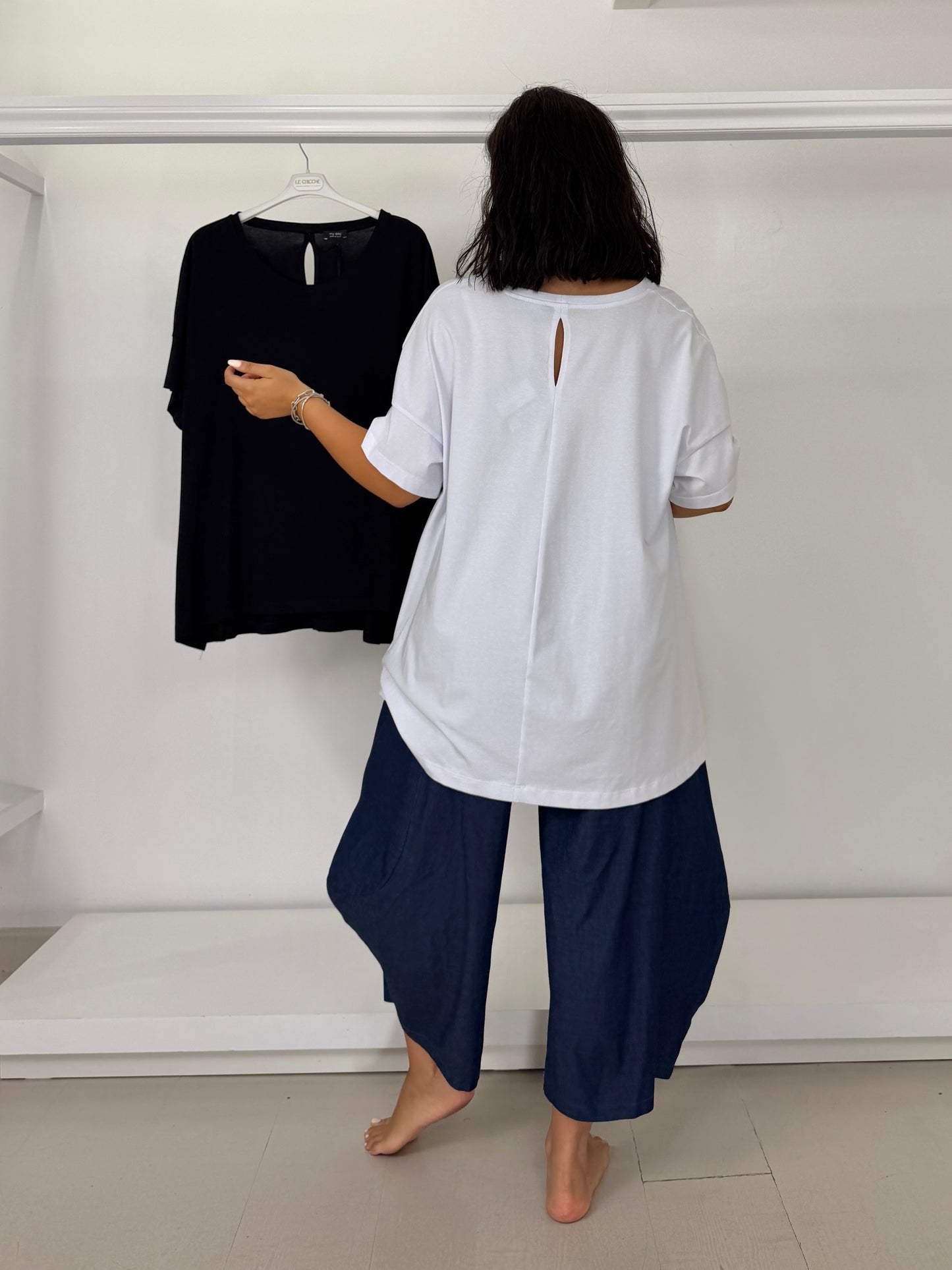 MY DAY t-shirt svasata con goccia