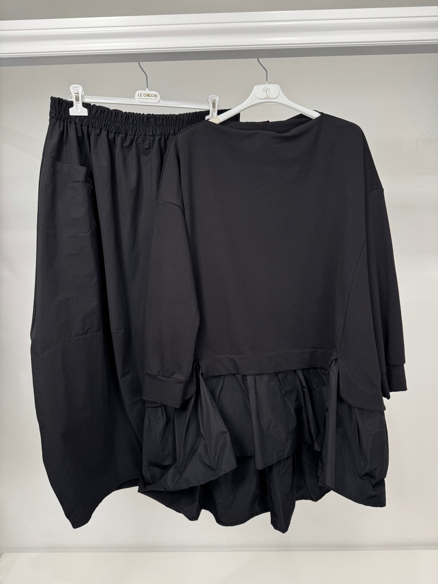 SOPHIA Casacca garzata fondo in taffetà