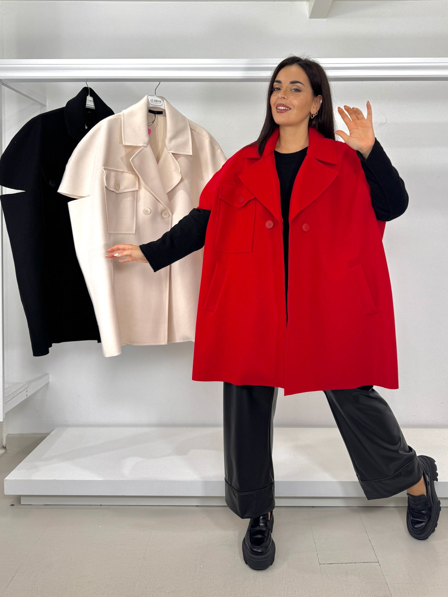 SOPHIA Cappa in panno