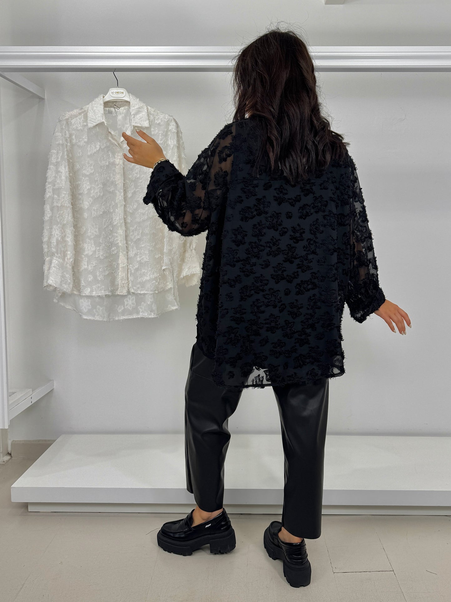 Camicia lavorata