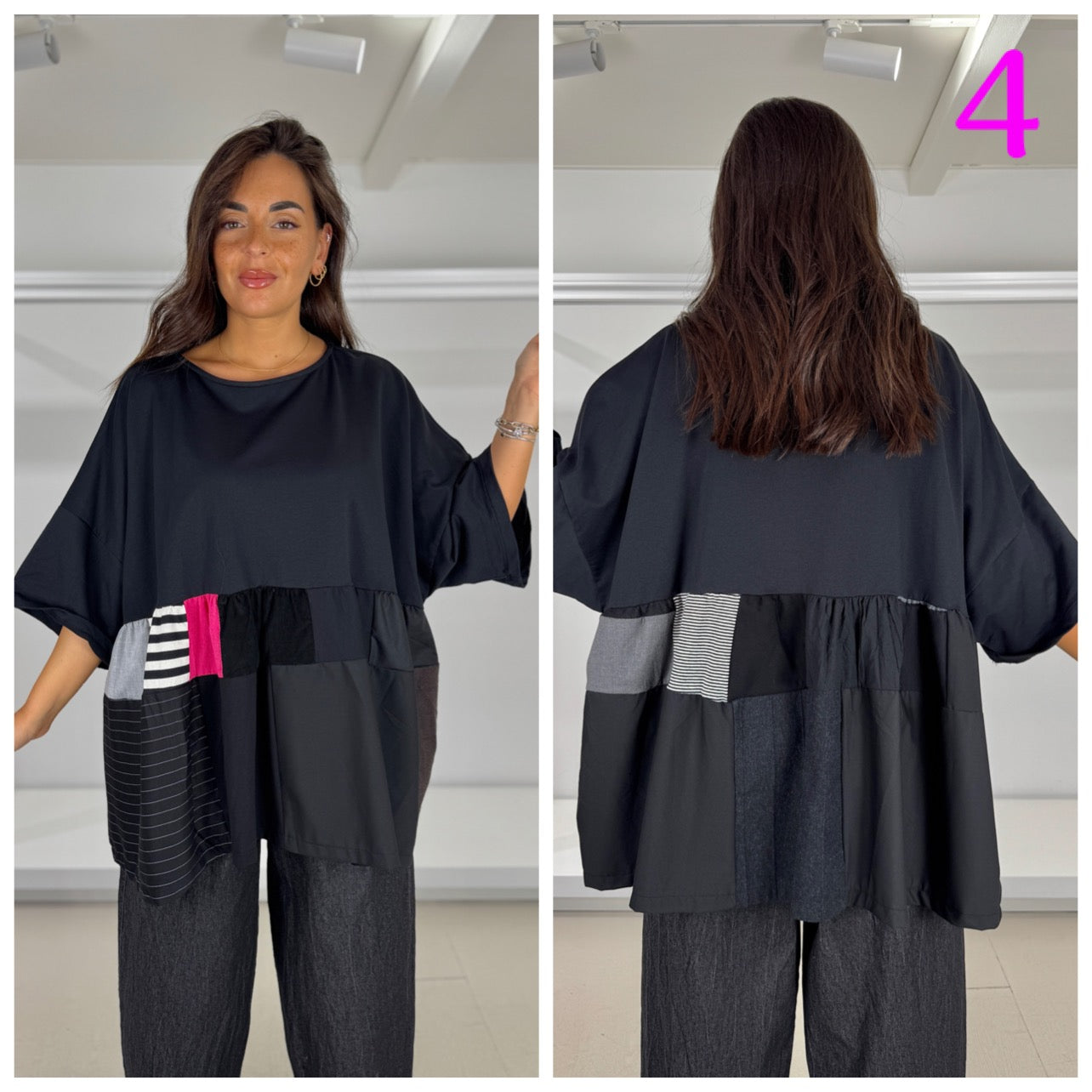 Poncho patchwork
