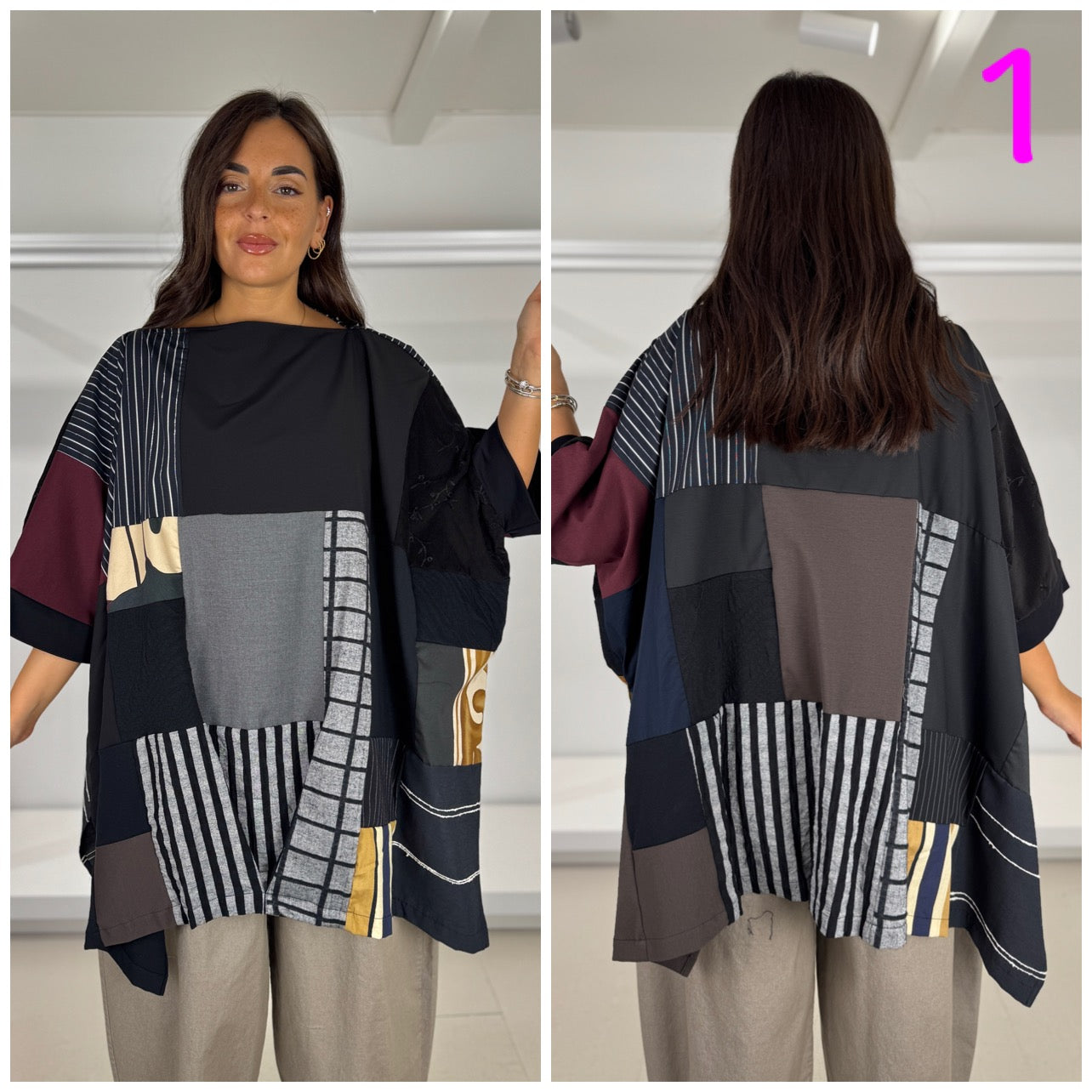 Poncho patchwork