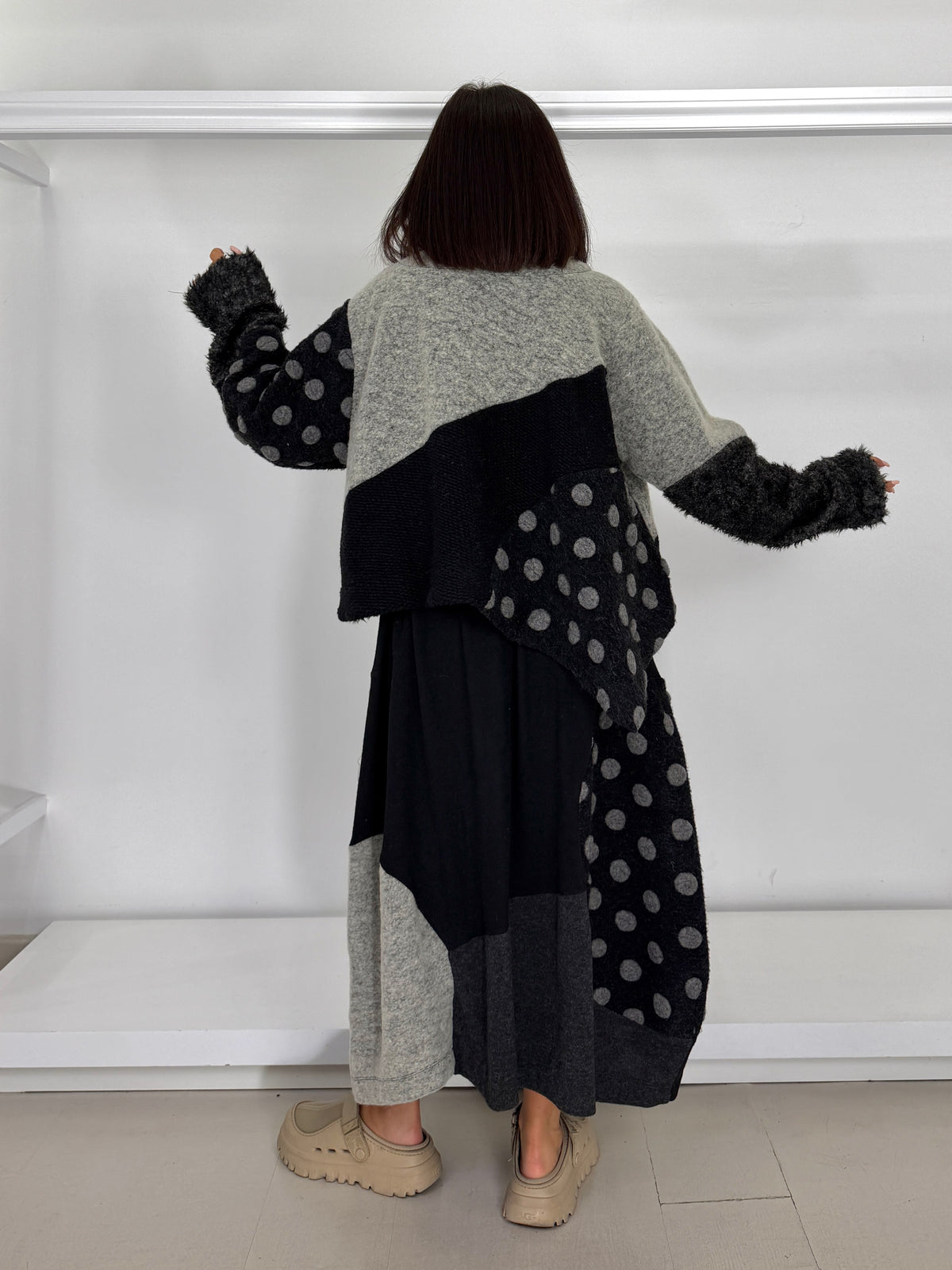 URBAN BY ALEMBIKA Cardigan crop mix fantasie