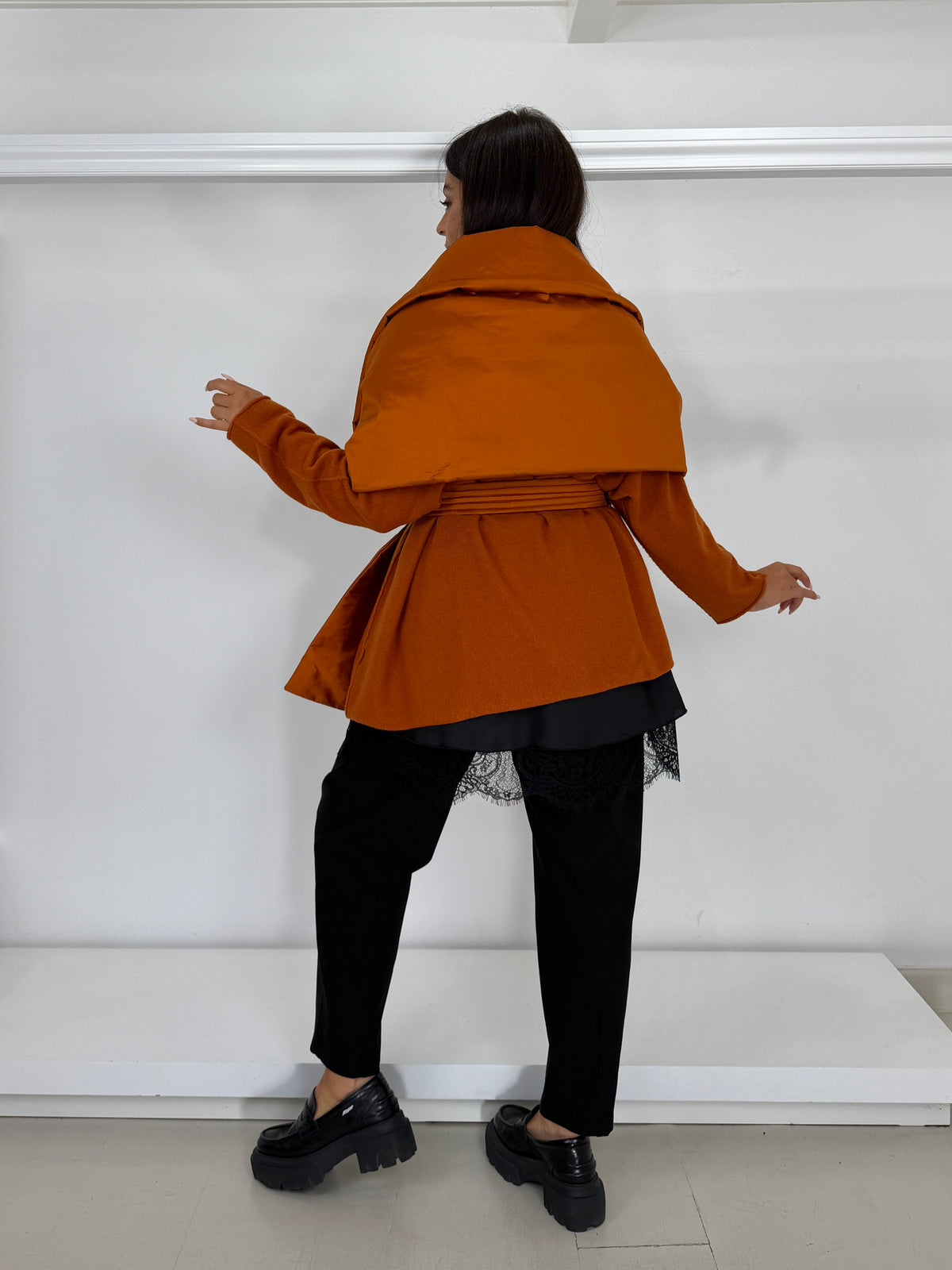 Pantalone bengalina invernale a carota