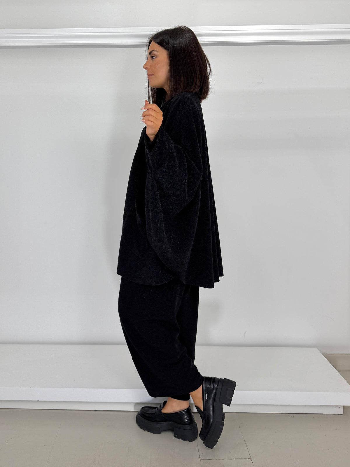 DOLCEMENTE CURVY casacca in lurex