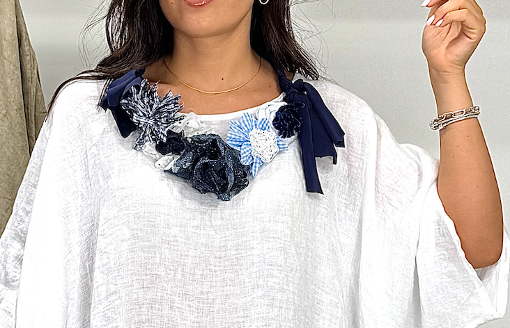 E.D. Collana realizzata a mano