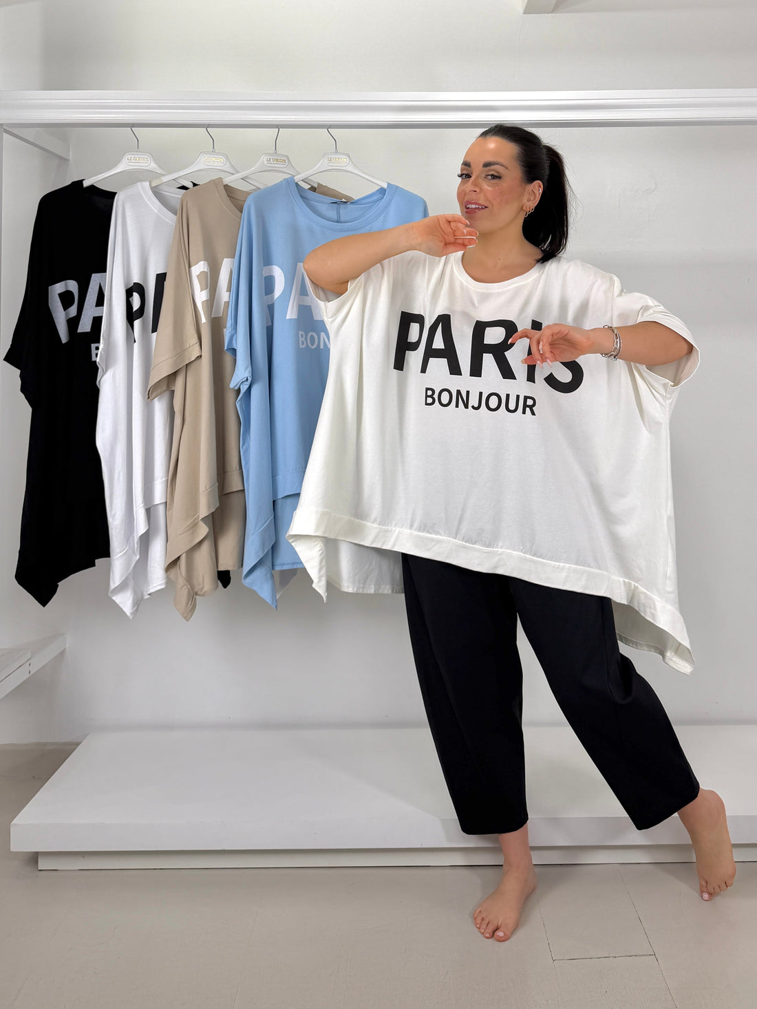 Brilla con Stile: Maxi Maglia Paris