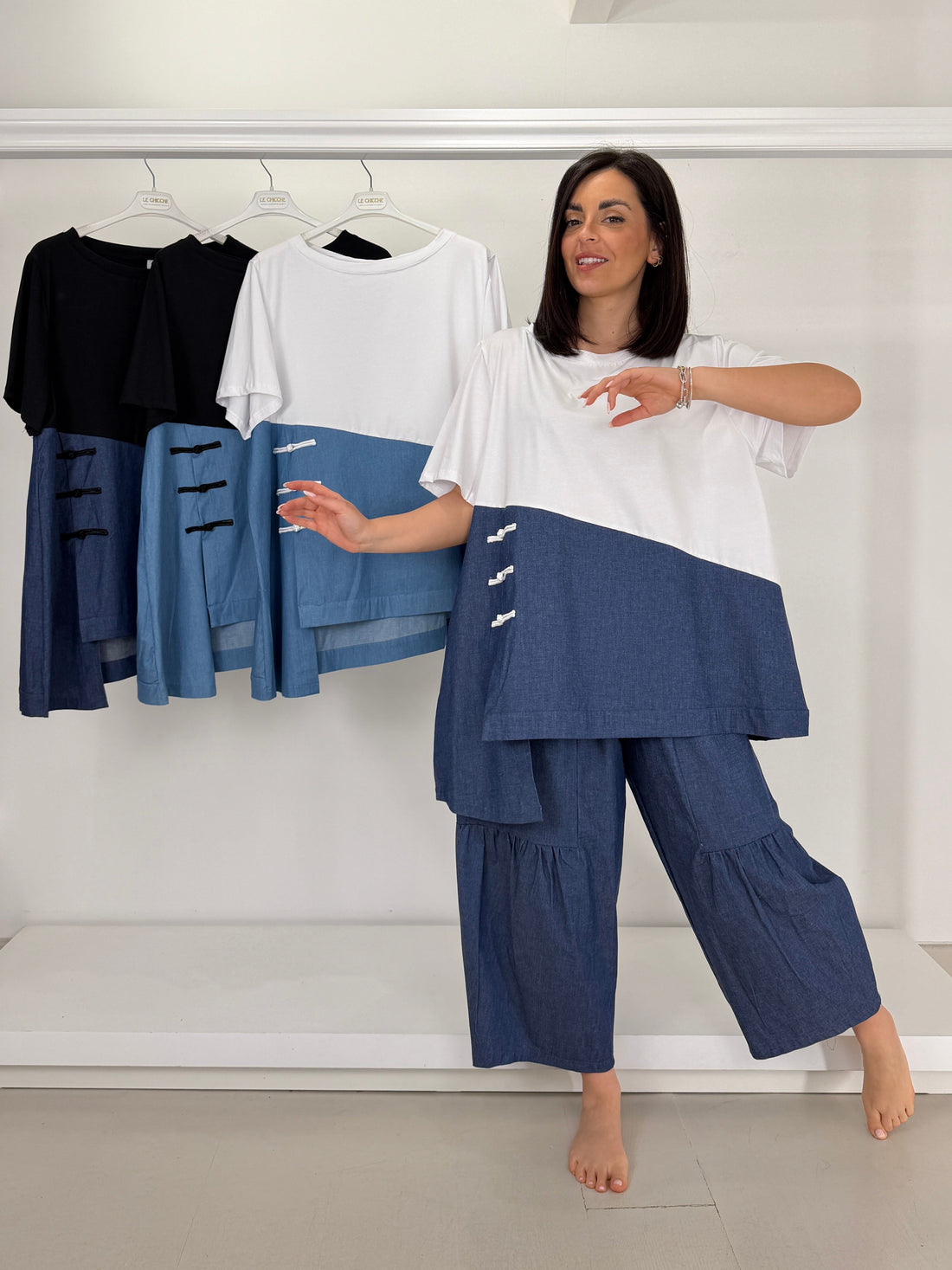 Stile e Comfort Senza Compromessi: La T-Shirt Jeans che Coccola la Curvy