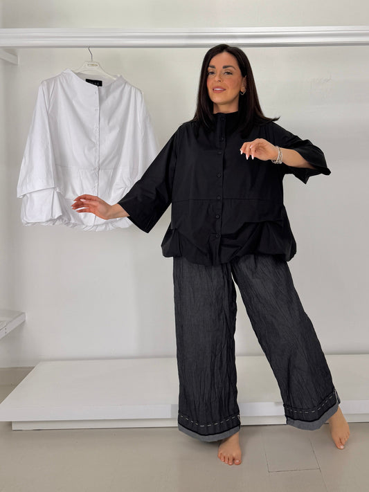 Look del giorno: Ozai N Ku Camicia Particolare Collo E Riprese