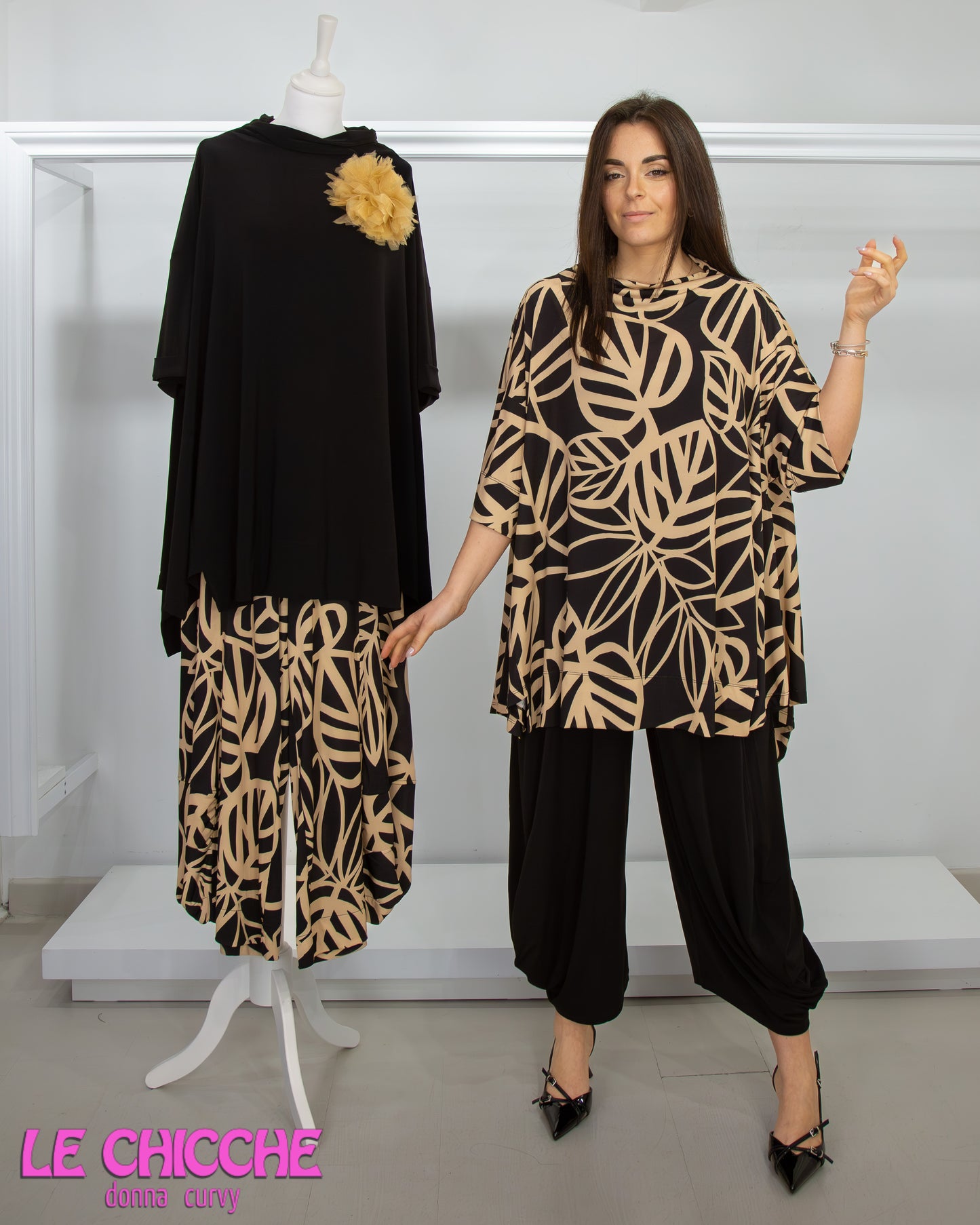 ALEMBIKA Casacca jersey fantasia