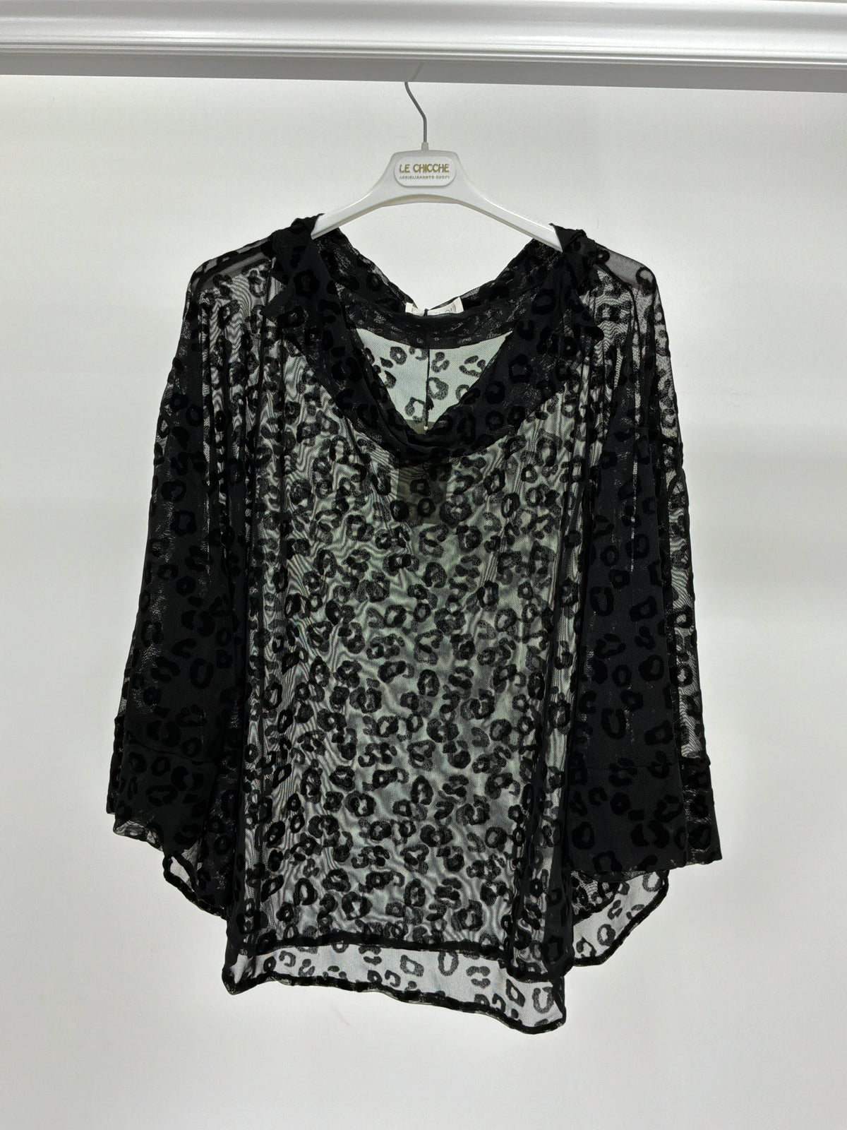 FLO&POI Casacca tulle animalier