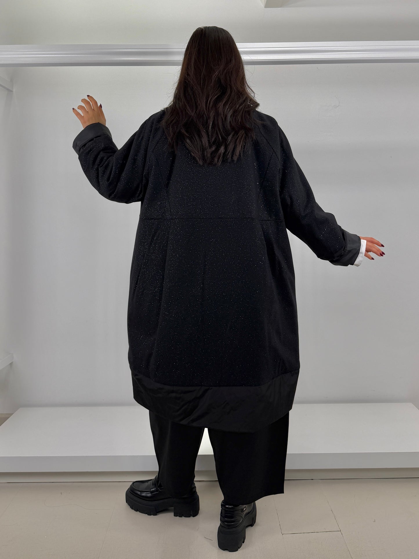 SOPHIA cappotto imbottito lurex