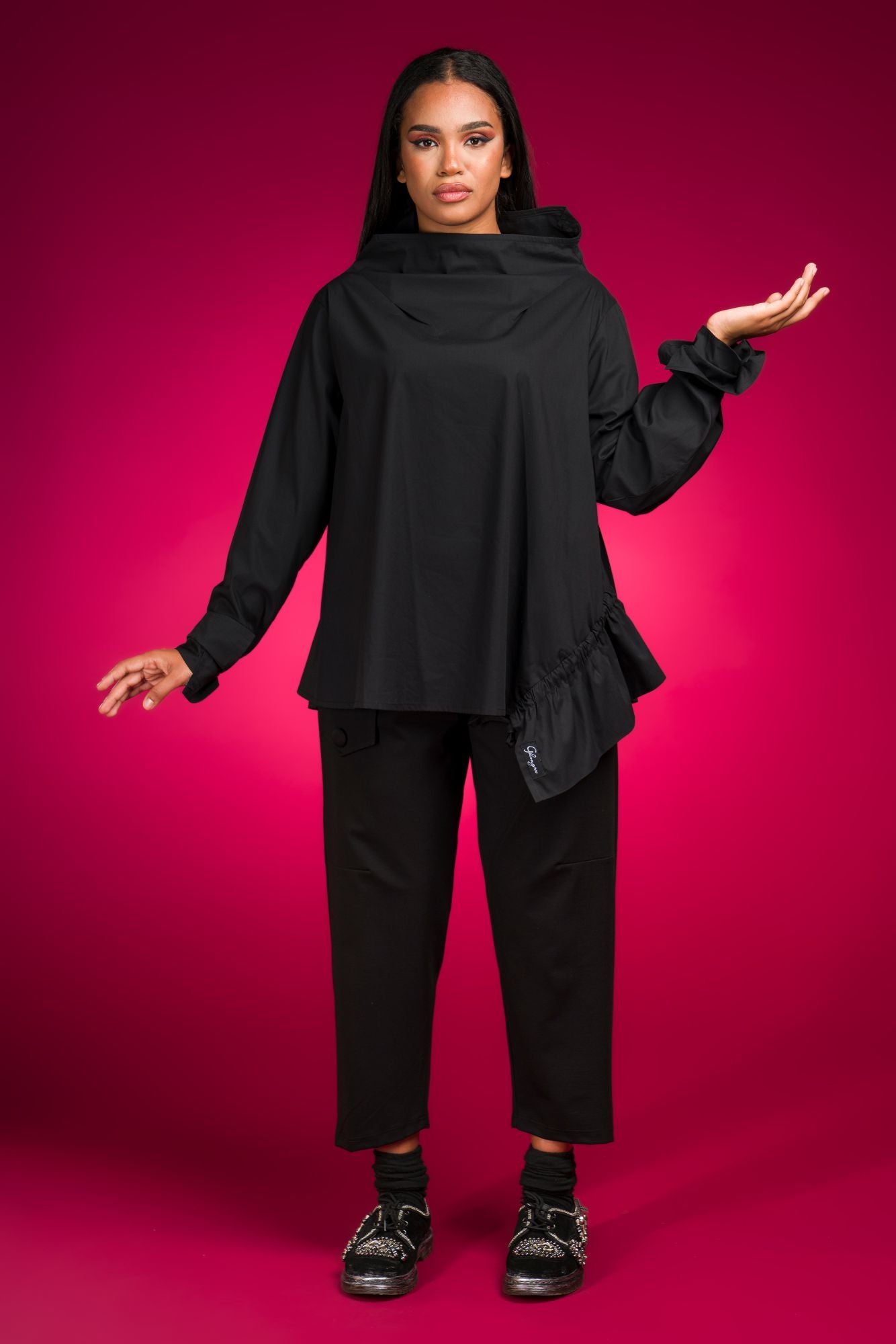 GHUNGROO Casacca collo cratere