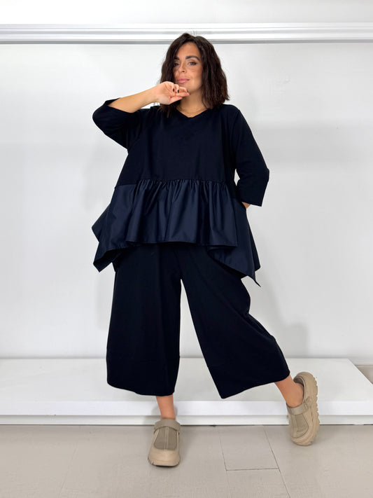 Pantalone garzato baloon