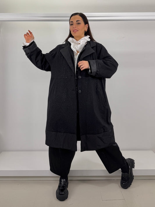 SOPHIA cappotto imbottito lurex