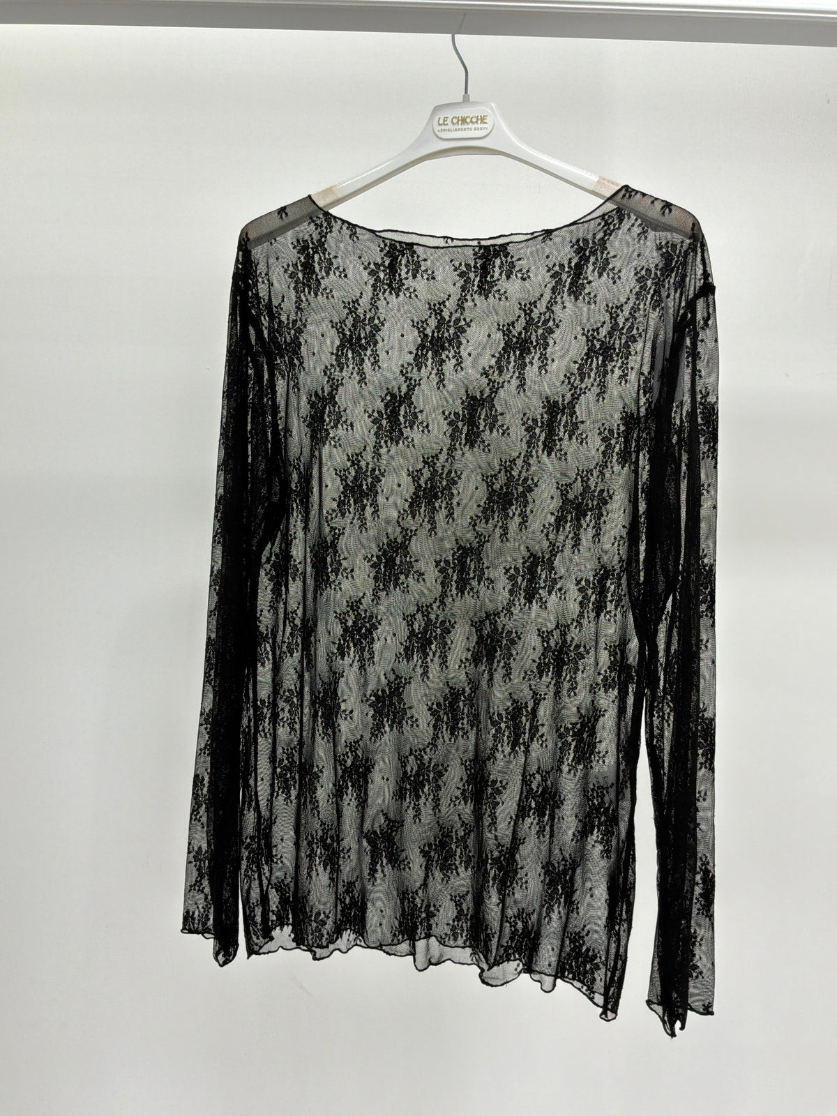 Maglia in tulle elasticizzato