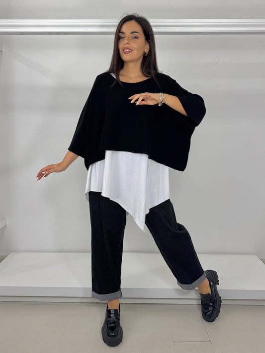 Jeans elasticizzato carota