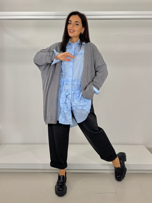 Camicia applicazione frappa