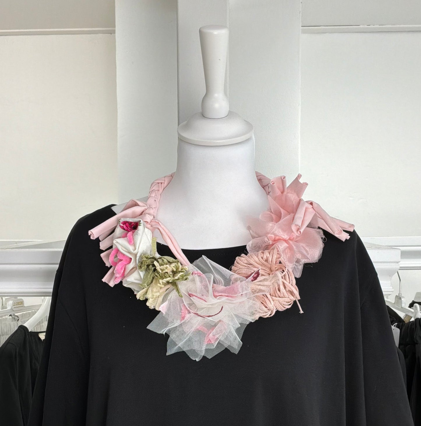 Collana mix fiori - realizzata a mano