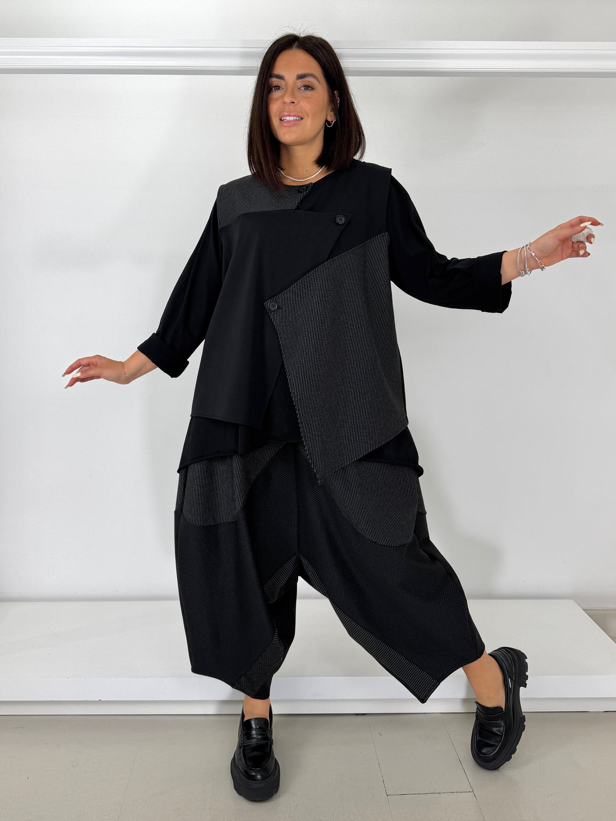 Pantalone mix fantasie