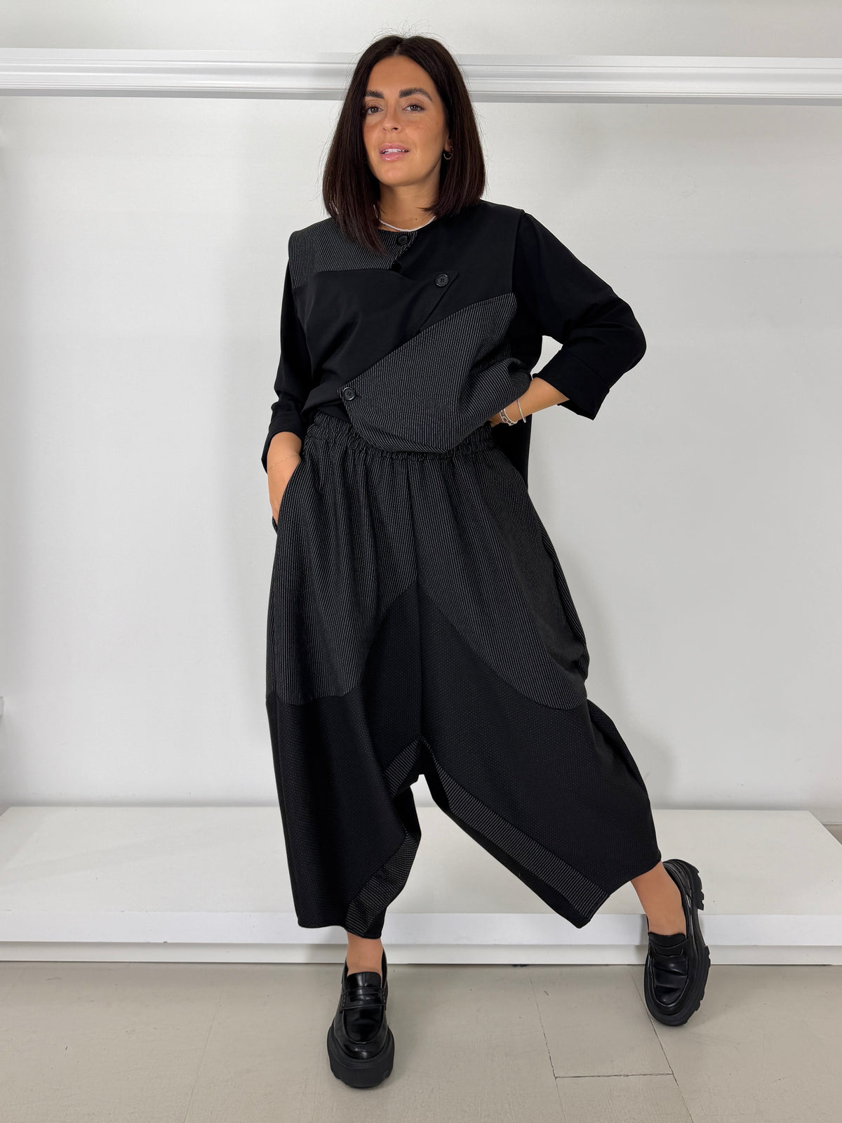 Pantalone mix fantasie