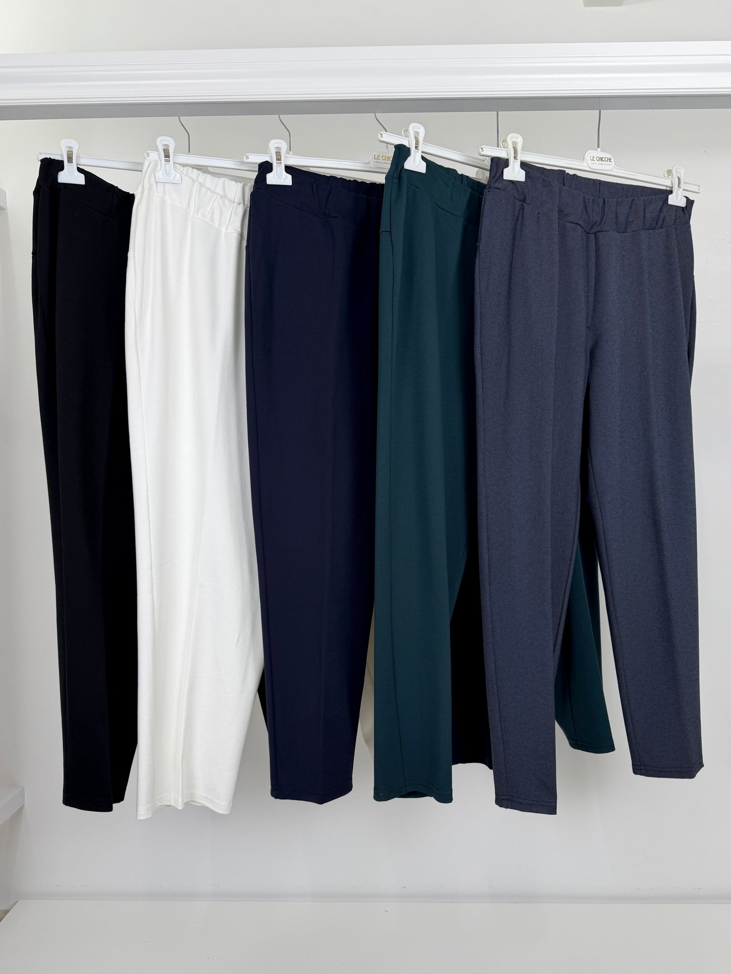 DOLCEMENTE CURVY pantalone capri misto viscosa