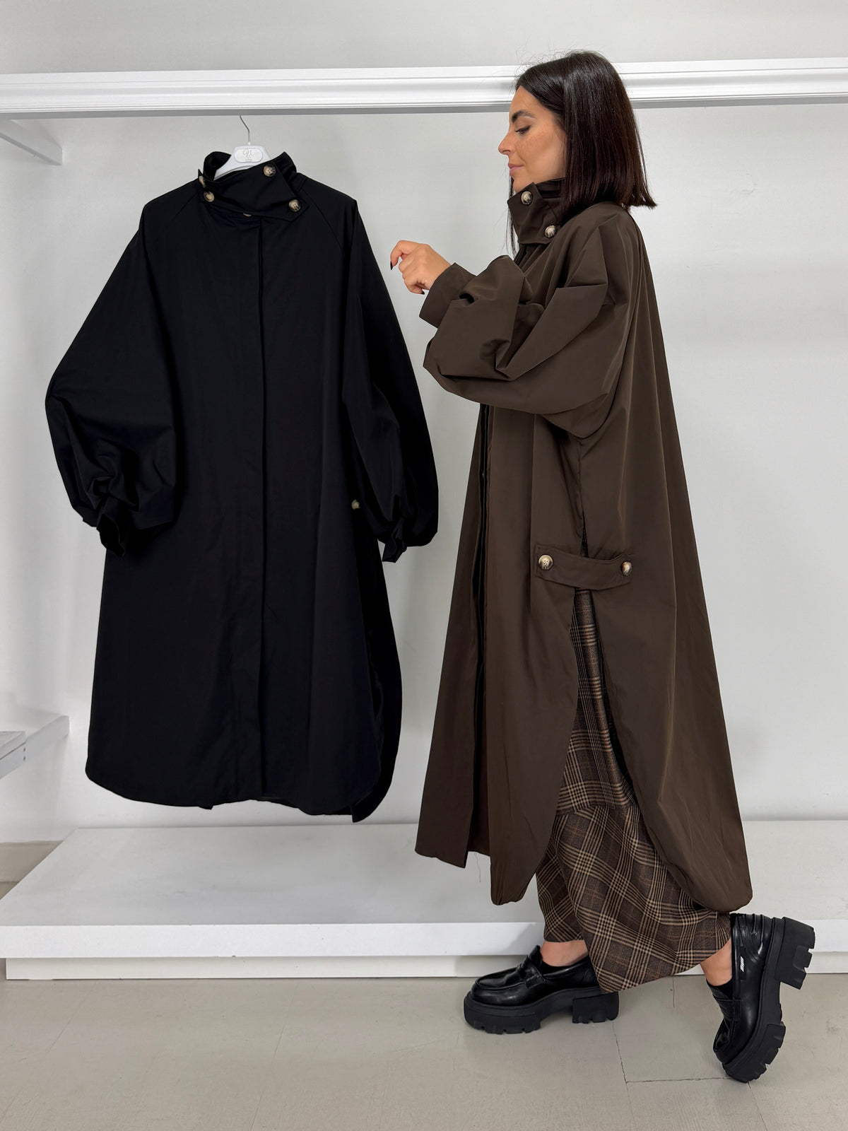 Trench manica palloncino