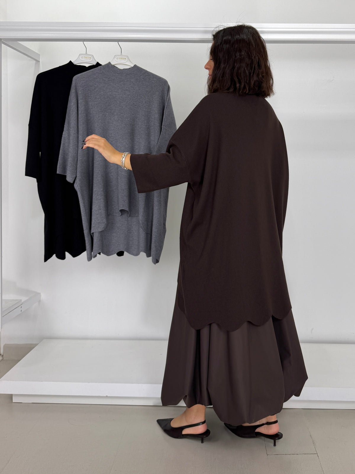 SUSYSTAR Pullover fondo ondulato